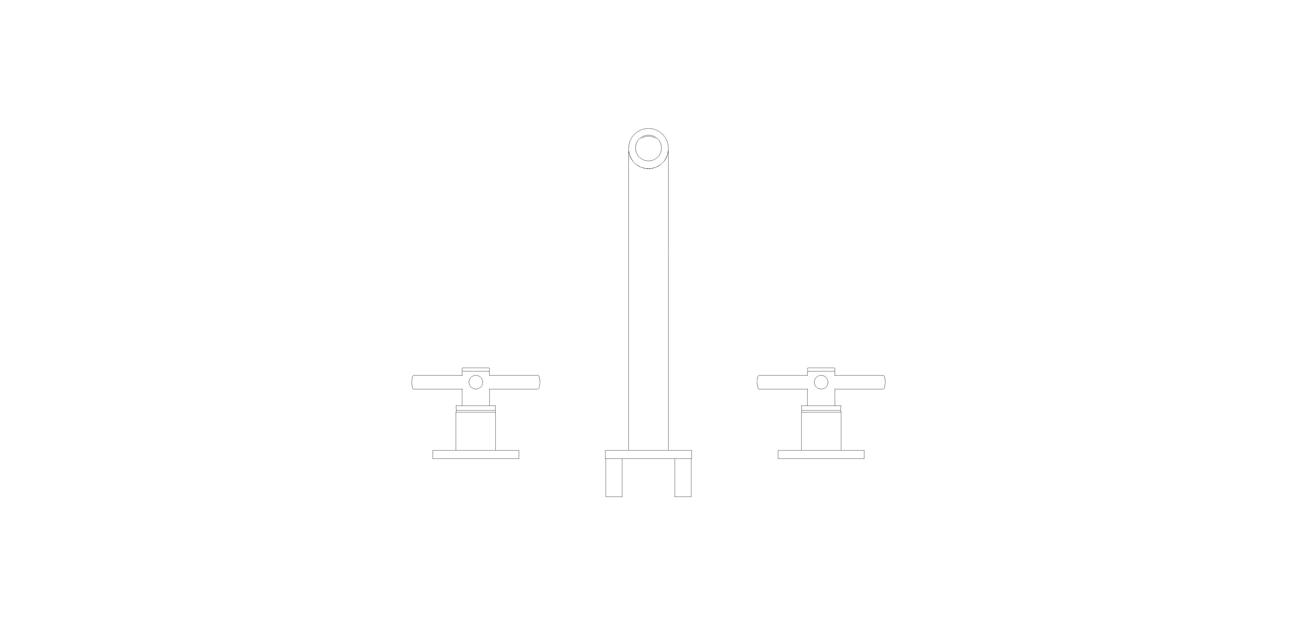 Product: ATRIO 3-hole basin mixer M-Size (20661AL0)
