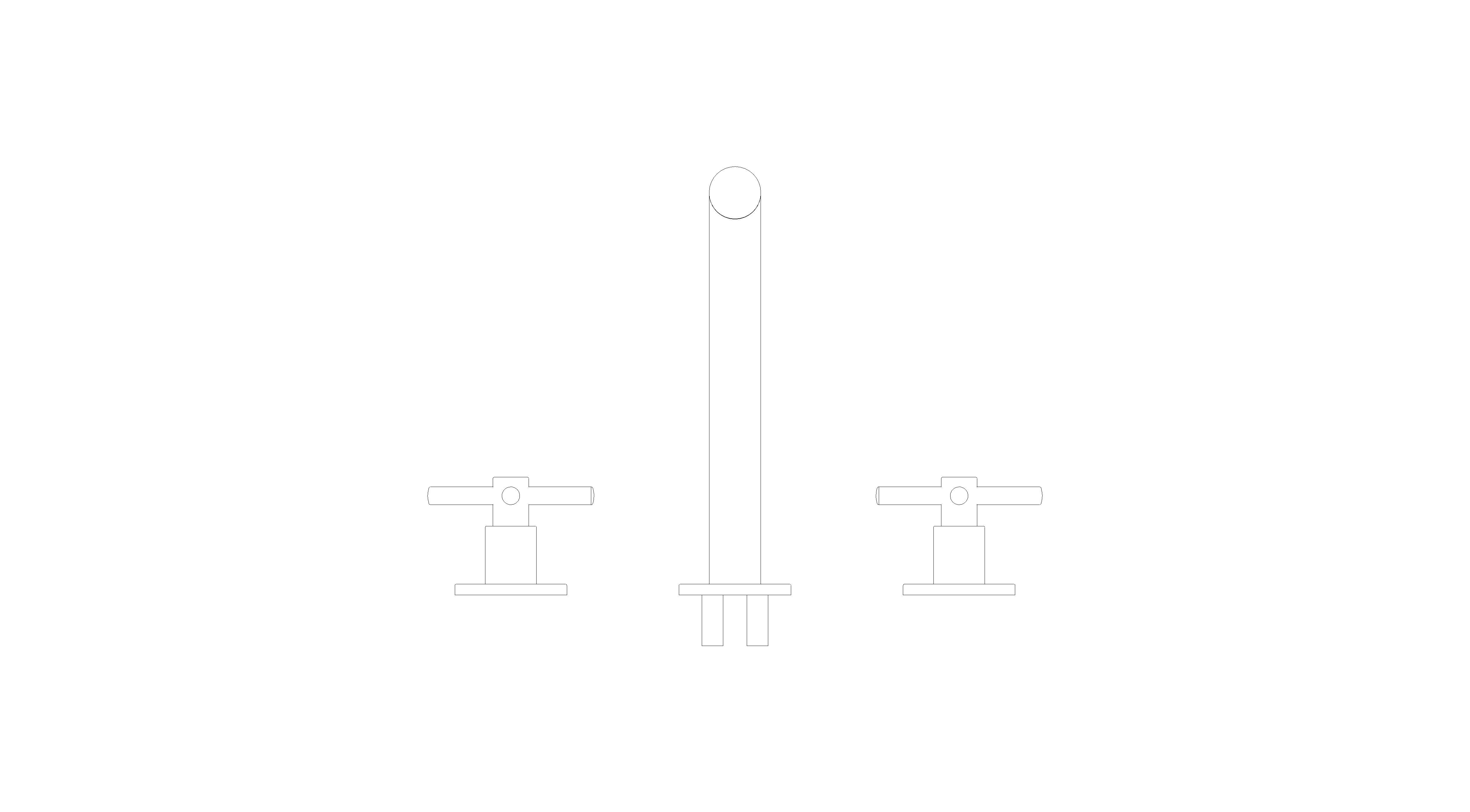 Product: ATRIO 3-hole basin mixer M-Size (20661GL0)