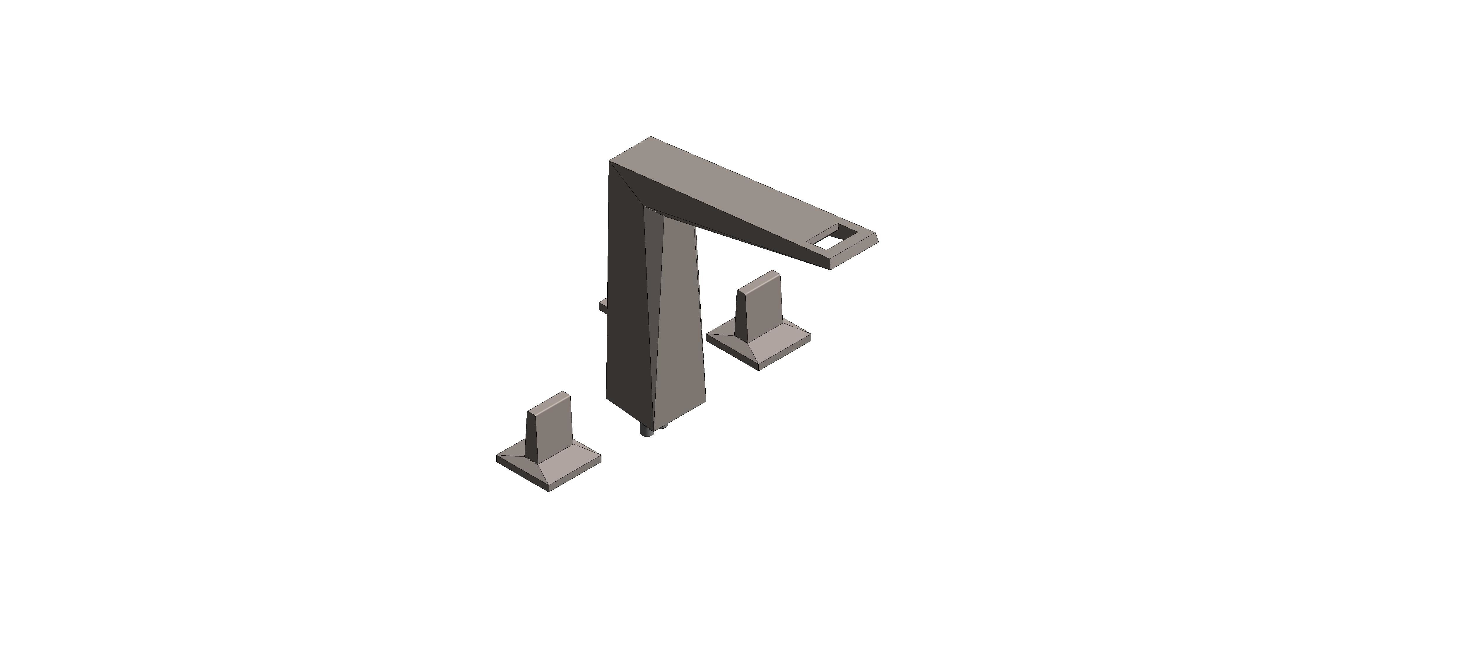Product: ALLURE BRILLIANT PRIVATE COLLECTION Three-hole basin mixer 1/2″ L-Size (20668AL0)