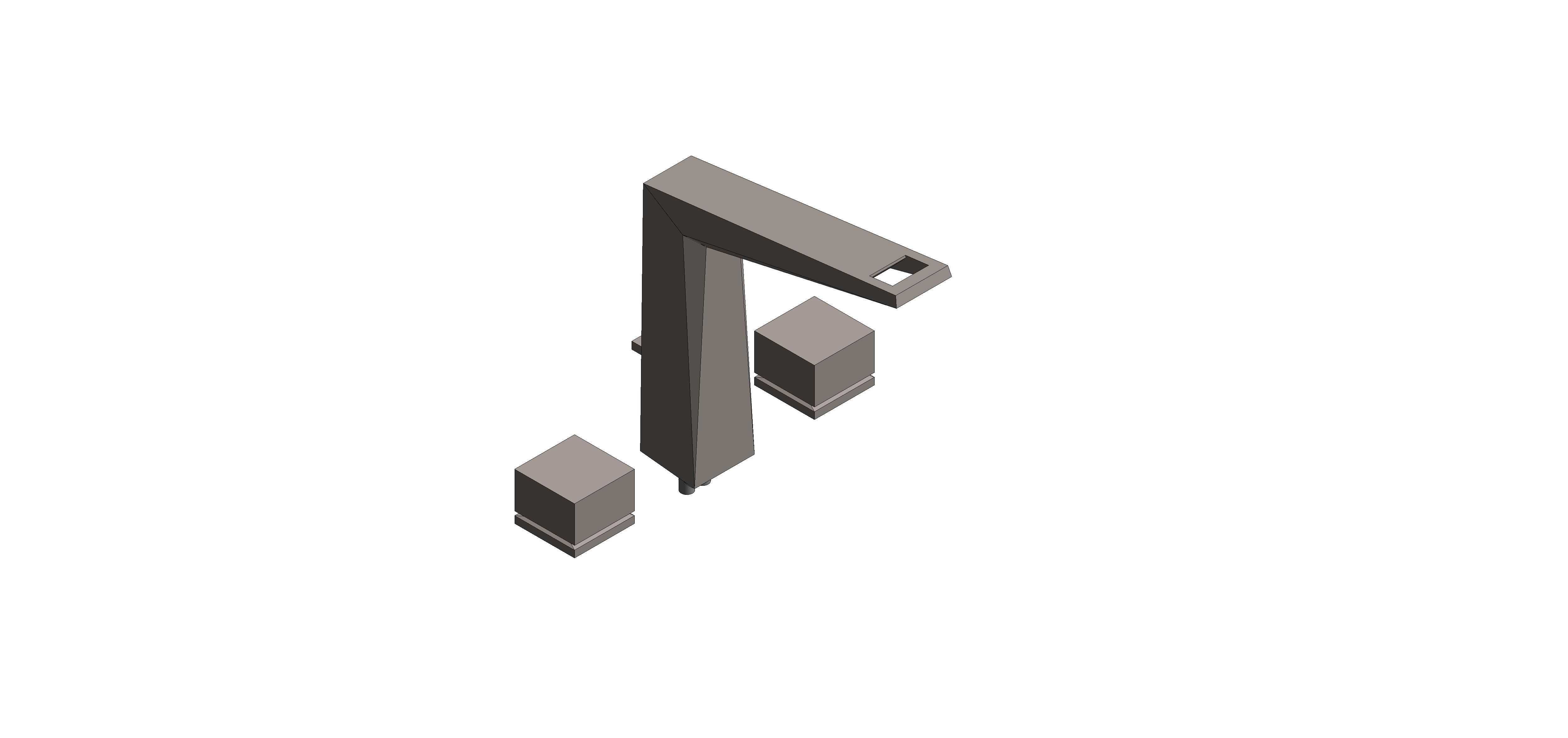 Product: ALLURE BRILLIANT PRIVATE COLLECTION Three-hole basin mixer 1/2″ L-Size (20670AL0)