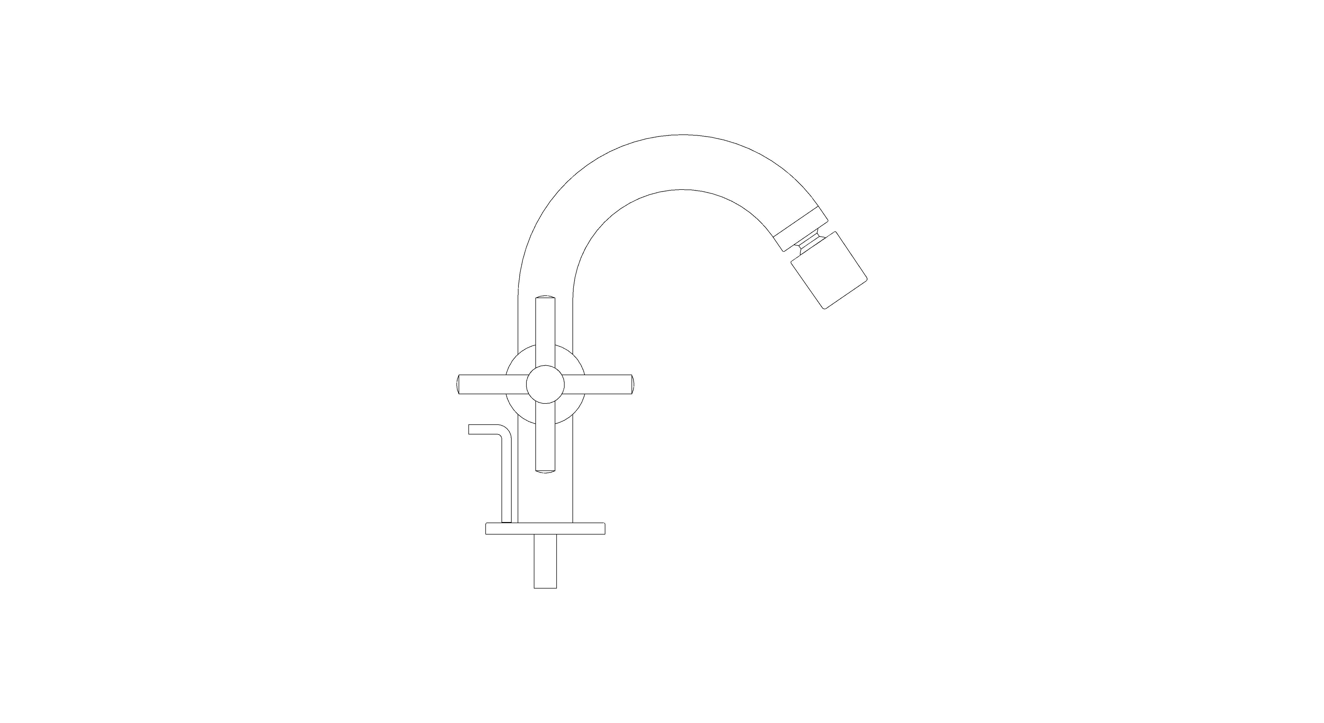 Product: ATRIO Bidet mixer 1/2″ (2435300F)
