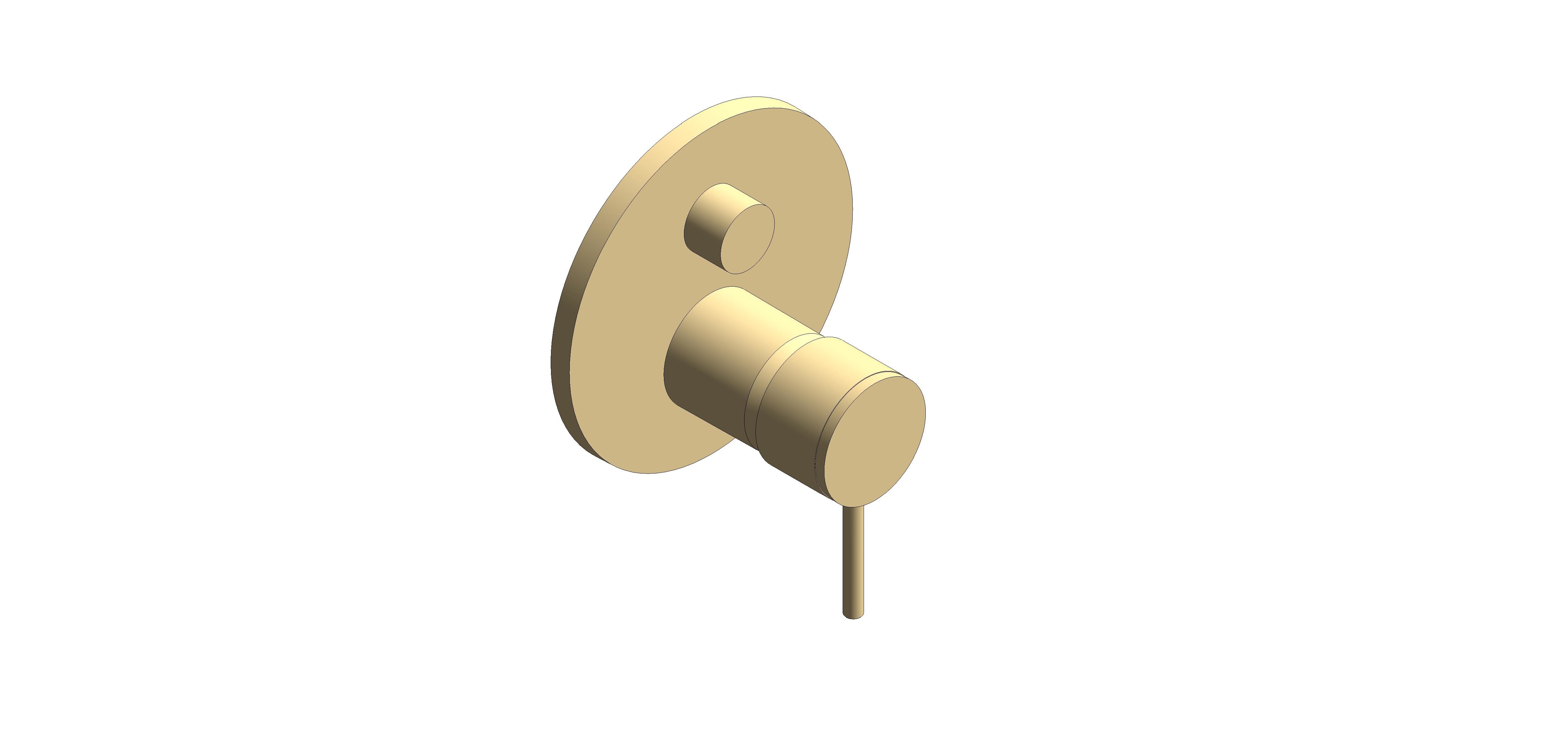 Product: ATRIO Single-lever mixer with 3-way diverter (24356GL0)