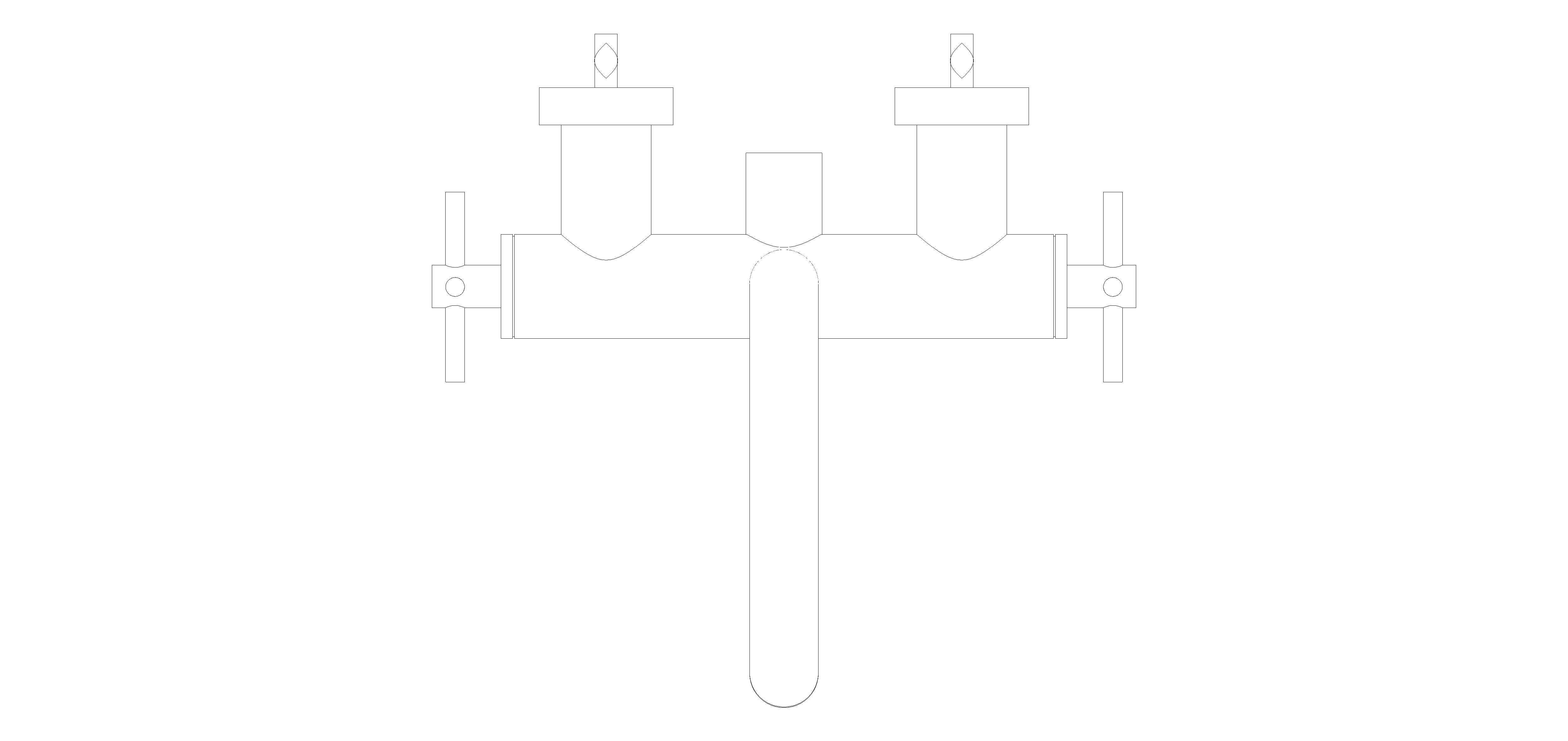 Product: ATRIO Bath / shower mixer 1/2″ (25268DA0)