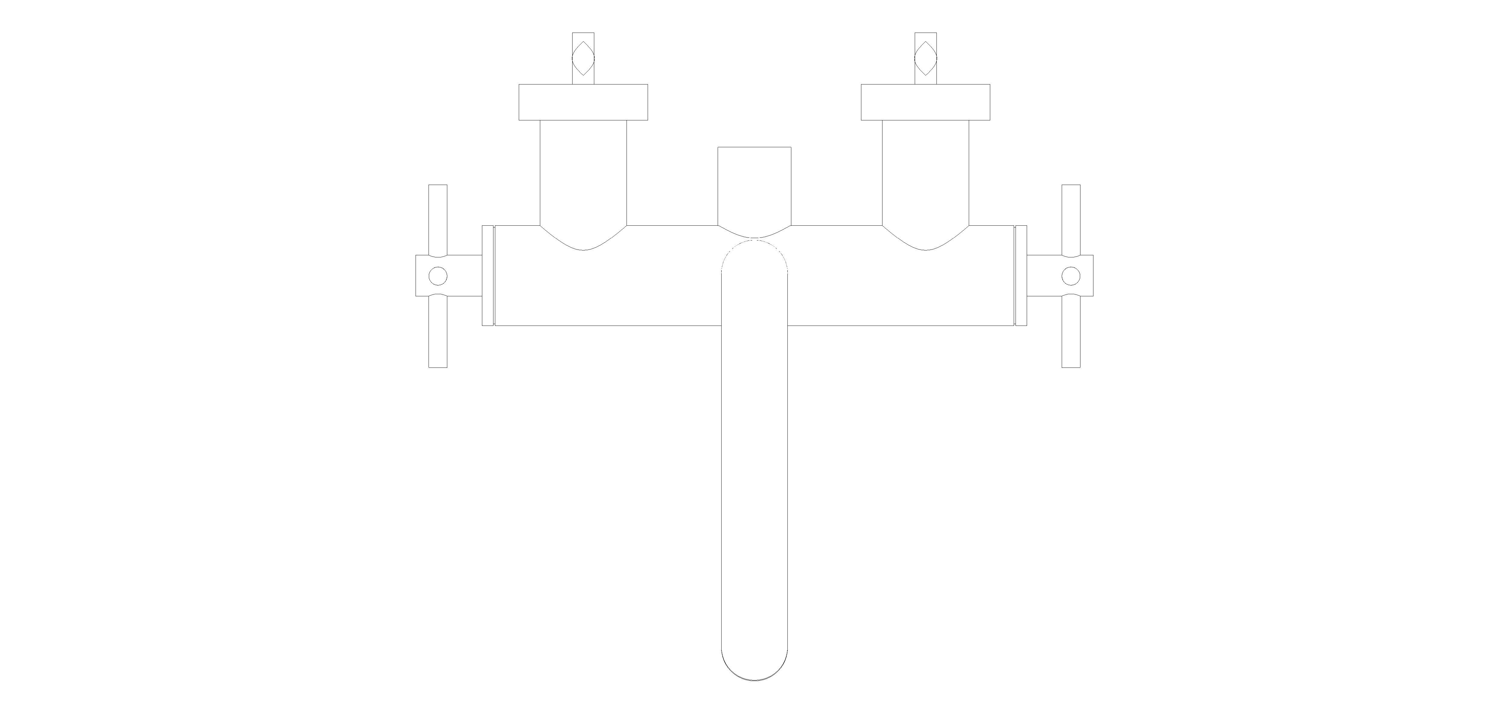Product: ATRIO Bath / shower mixer 1/2″ (25268DC0)