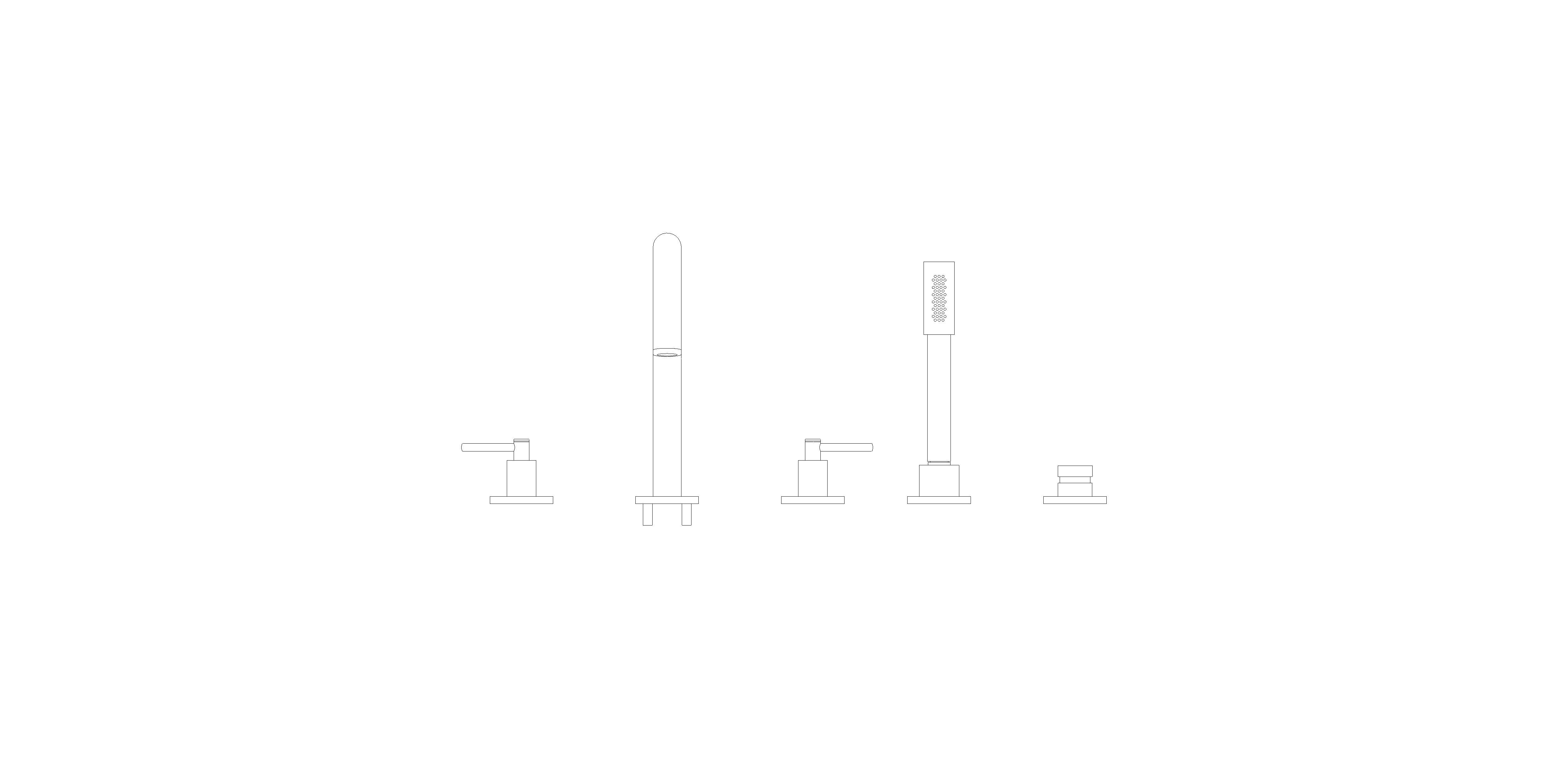 Product: ATRIO 5-hole bath/shower combination (29407DC0)