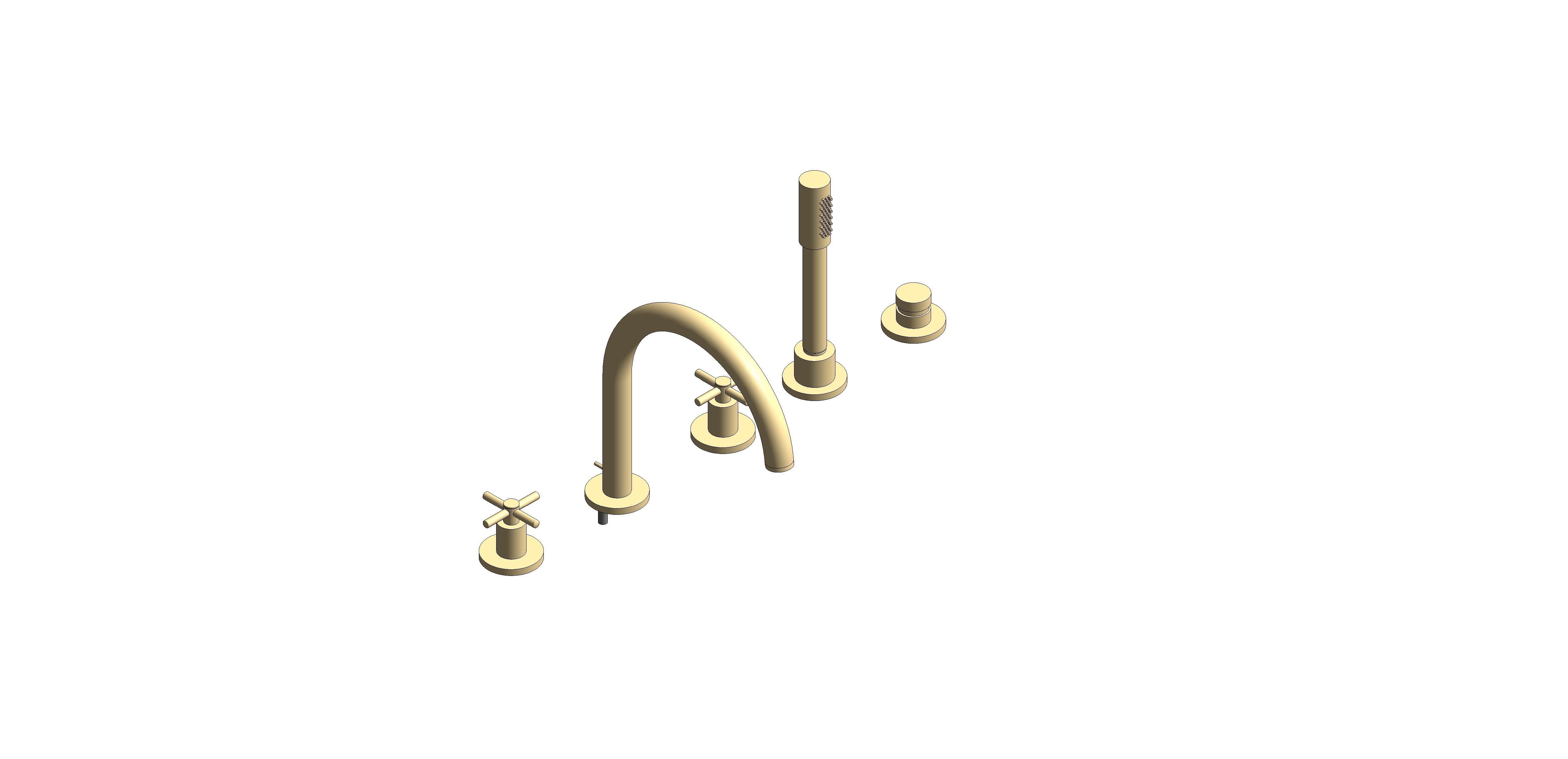Product: ATRIO 5-hole bath/shower combination (29408GL0)