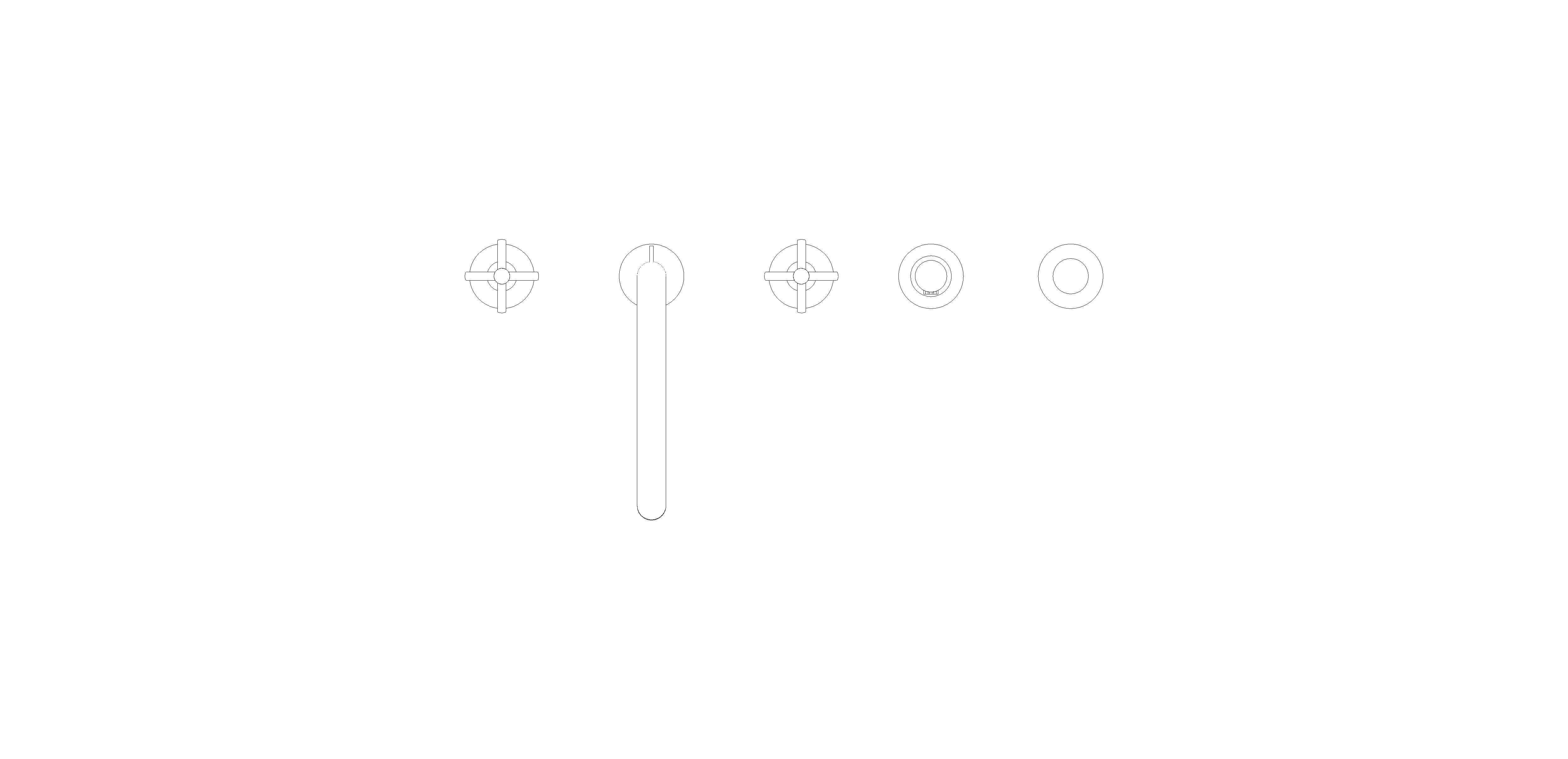 Product: ATRIO 5-hole bath/shower combination (29408GL0)