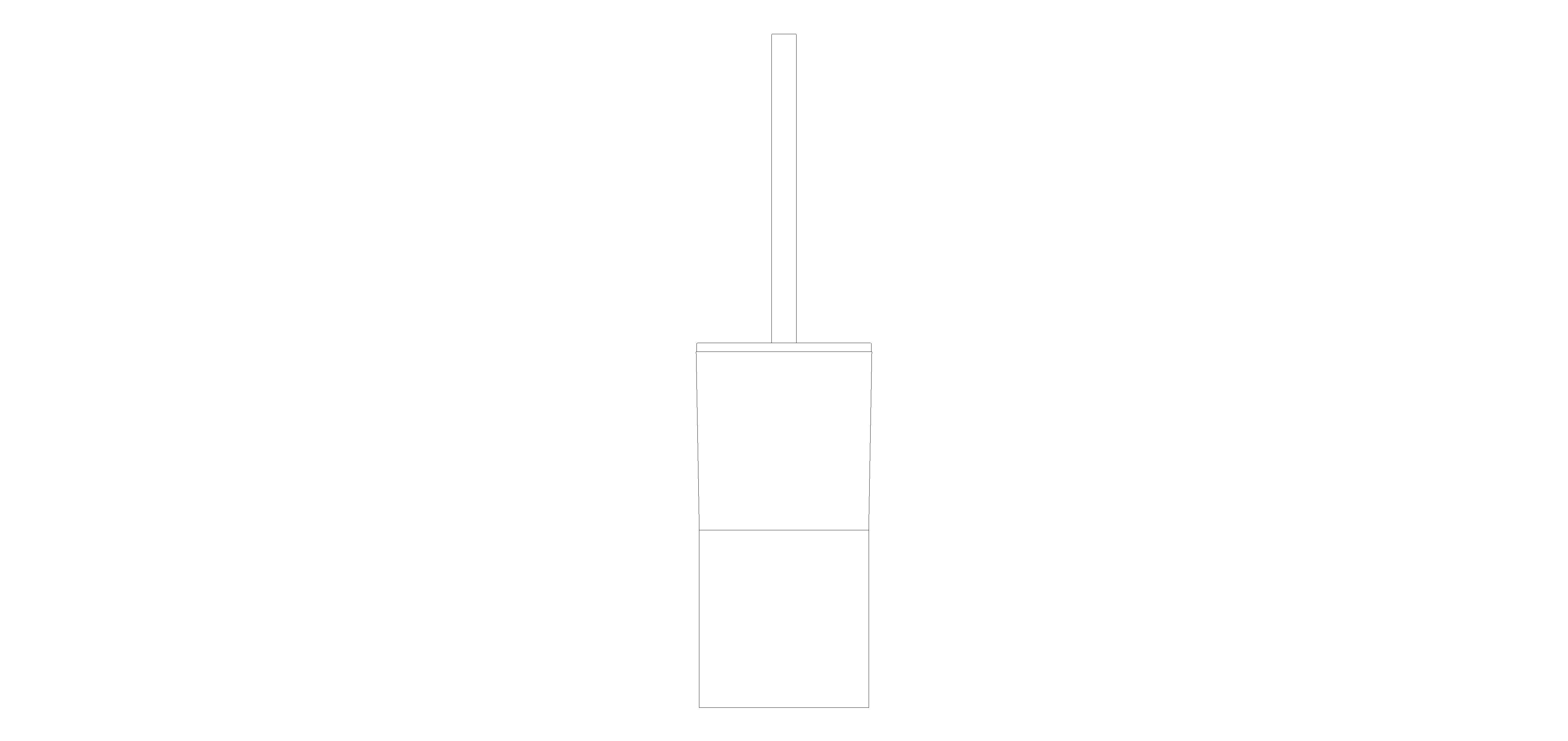 Product: ALLURE Toilet brush set (40340AL1)