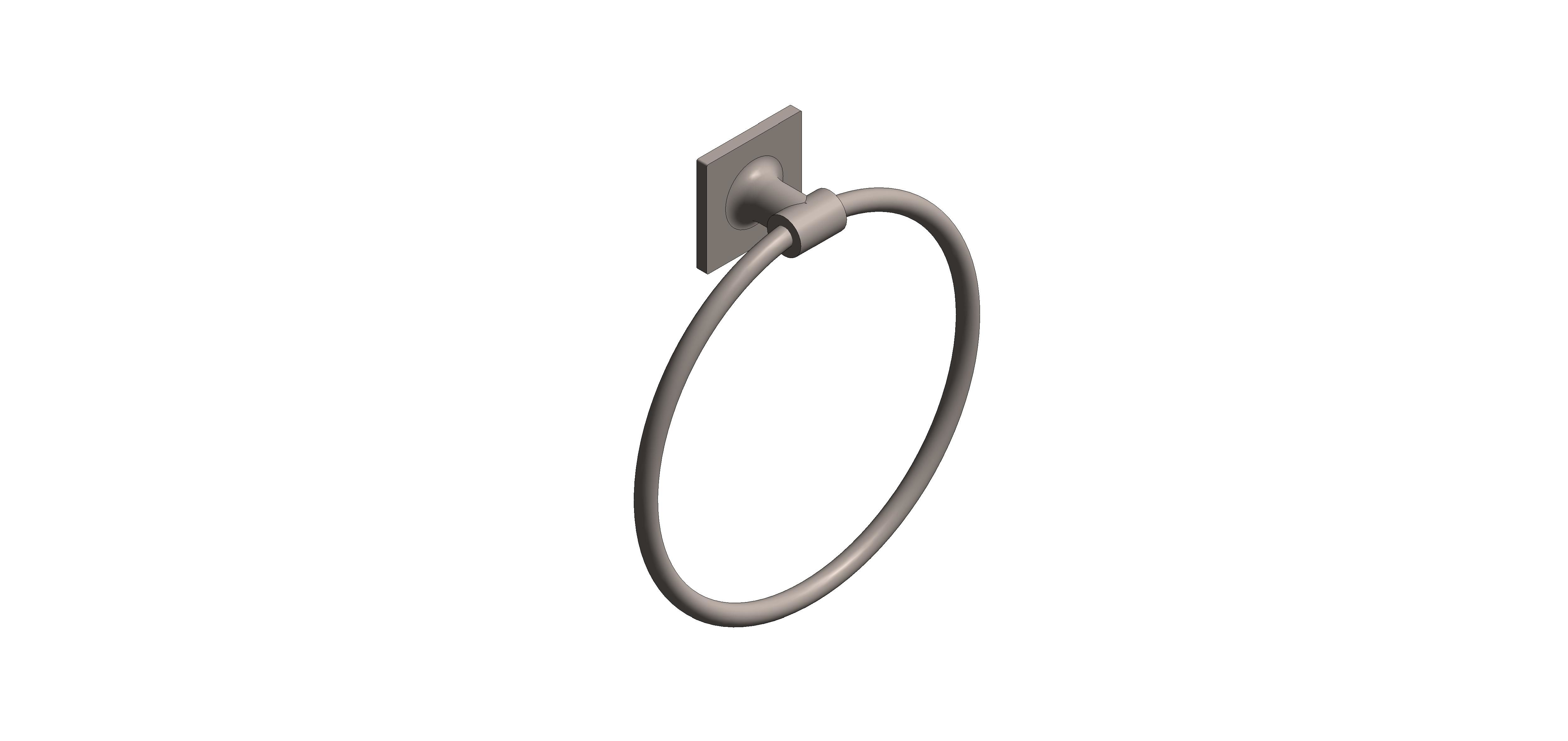 Product: ALLURE Towel ring (40339AL1)