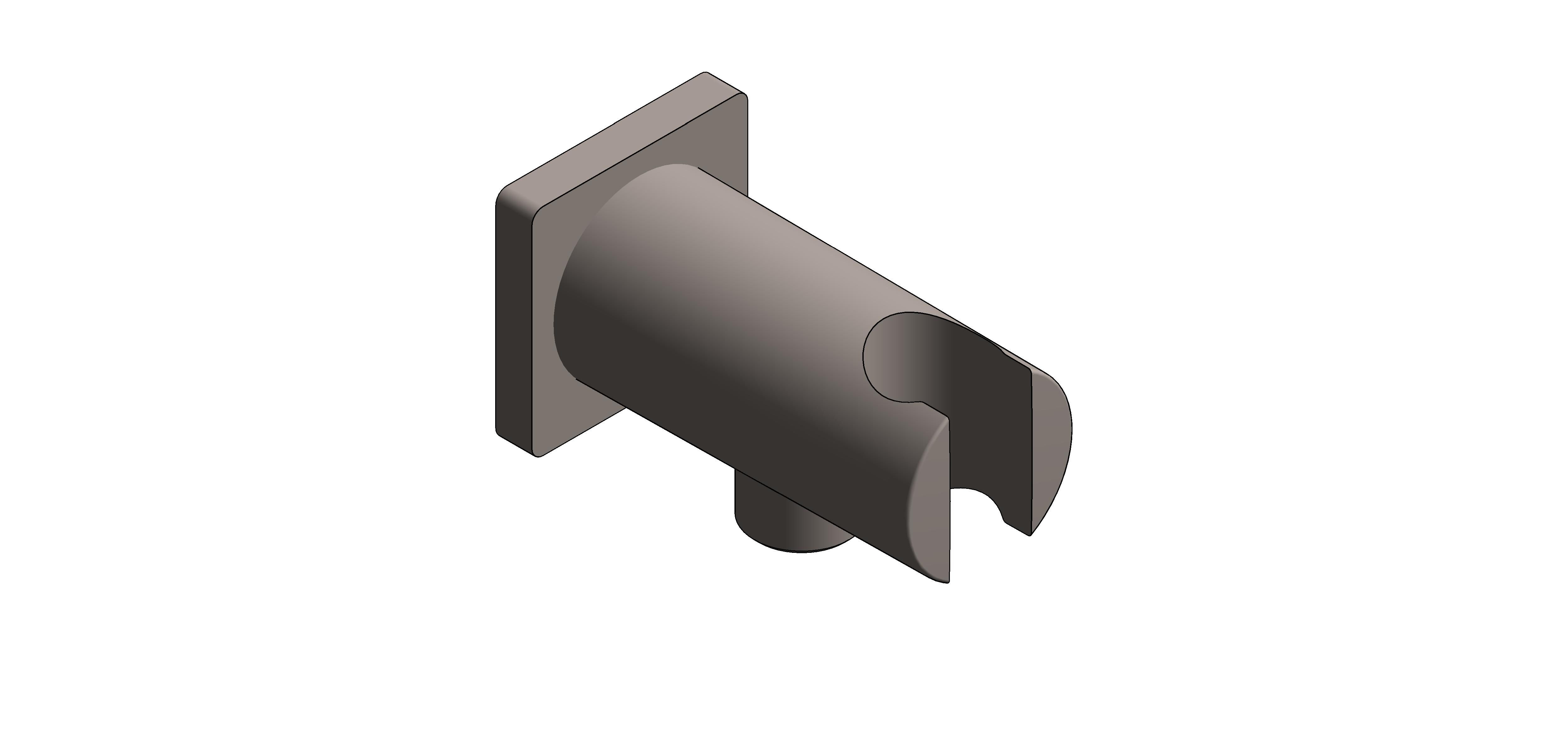 Product: RAINSHOWER Shower outlet elbow 1/2″ with holder (26659AL0)