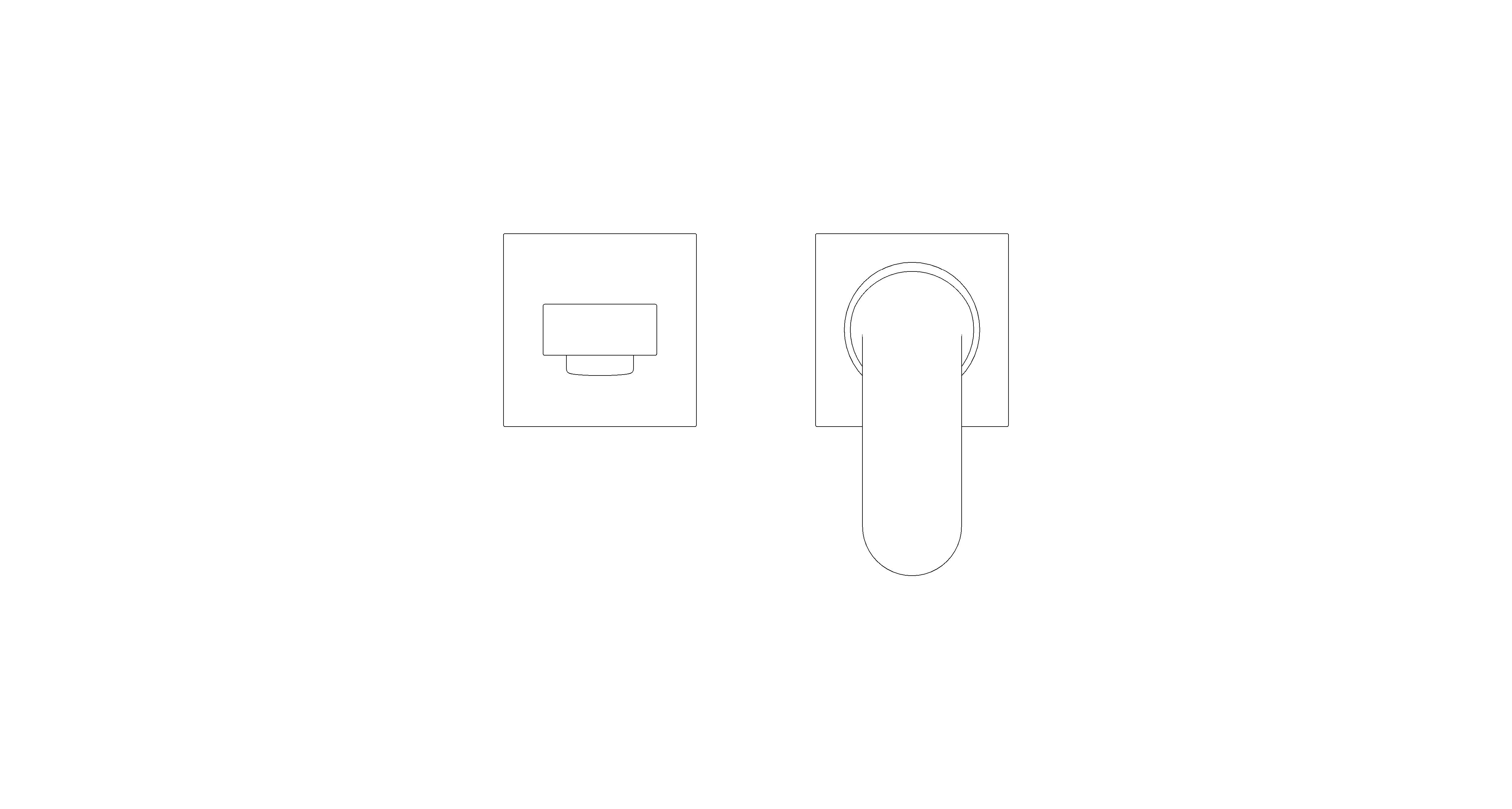 Product: EUROCUBE 2-Hole Basin Mixer S-Size (19895ALC)