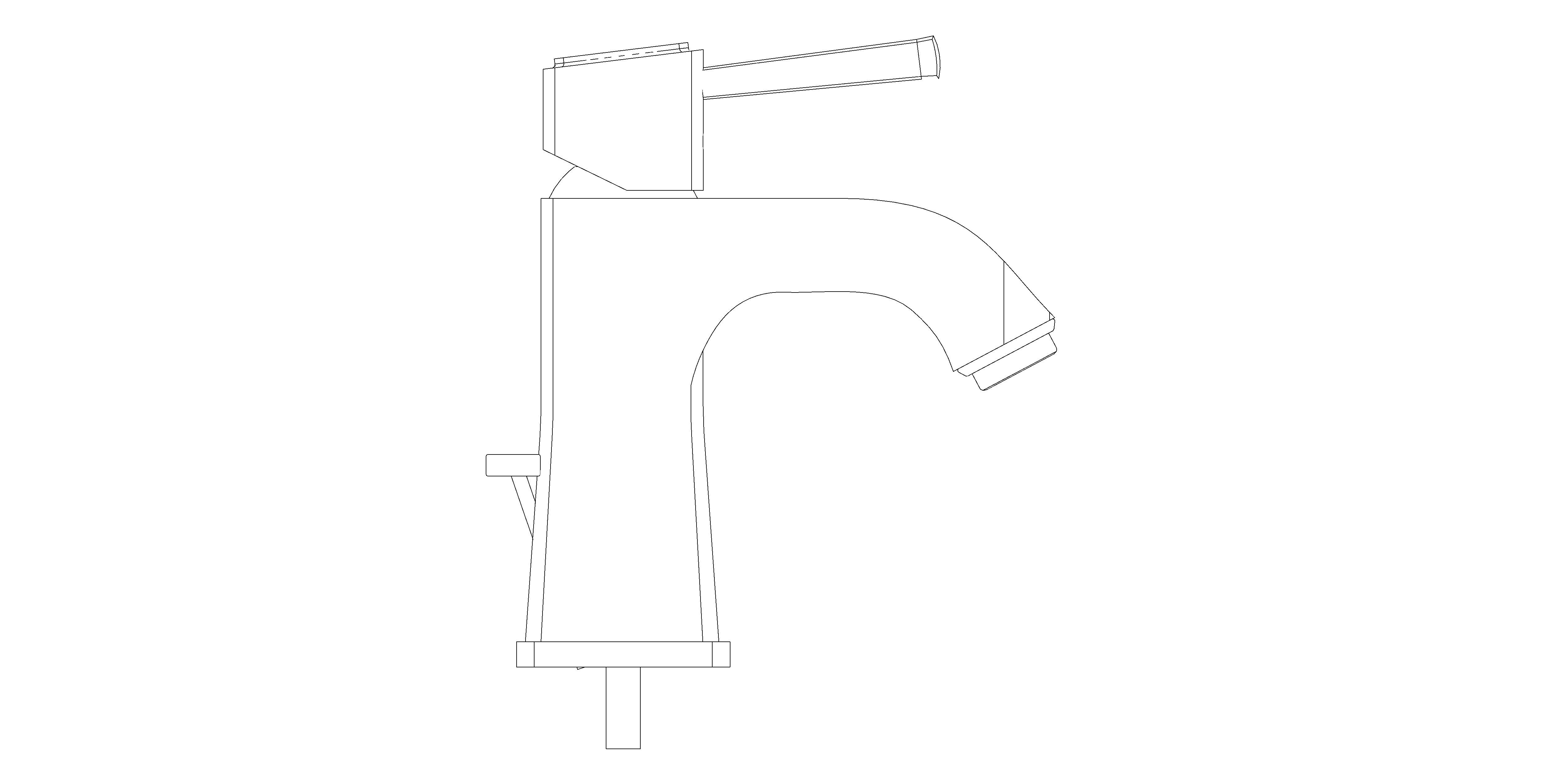 Product: GRANDERA Basin mixer 1/2″ M-Size (24369DA0)