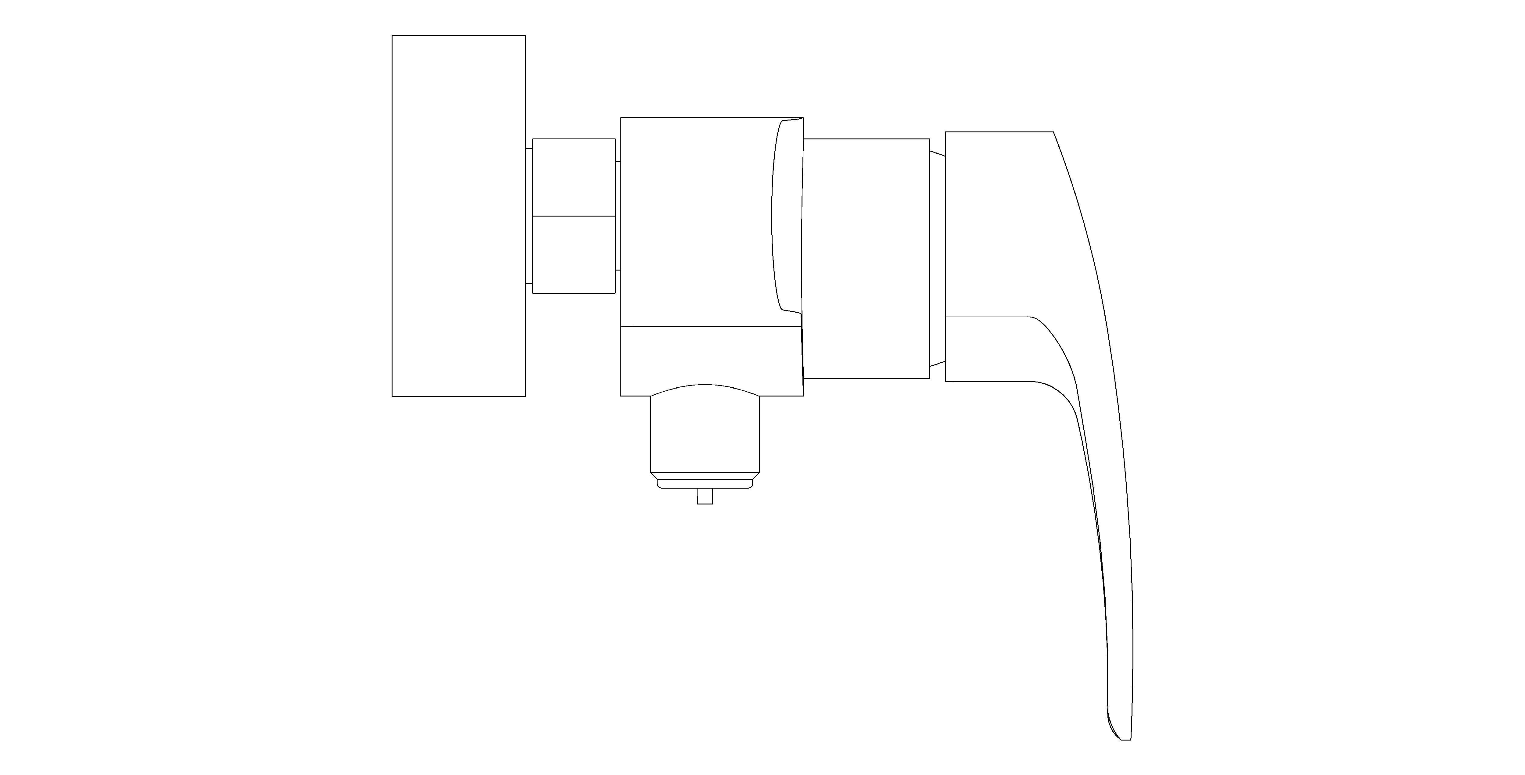 Product: EUROSMART Single-lever shower mixer 1/2″ (33555003)