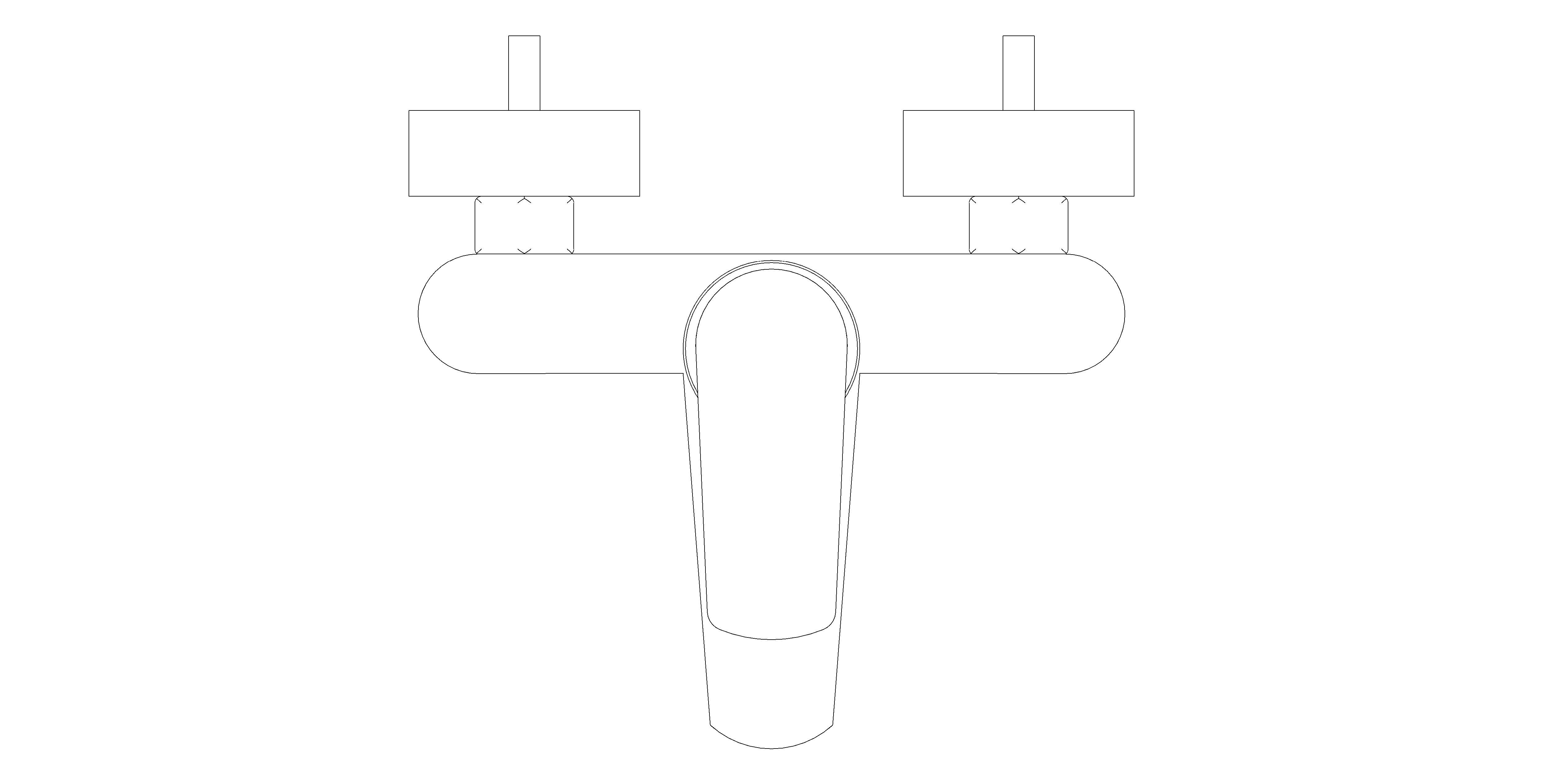 Product: EUROSTYLE COSMOPOLITAN Single-lever bath/shower mixer 1/2″ (33591002)