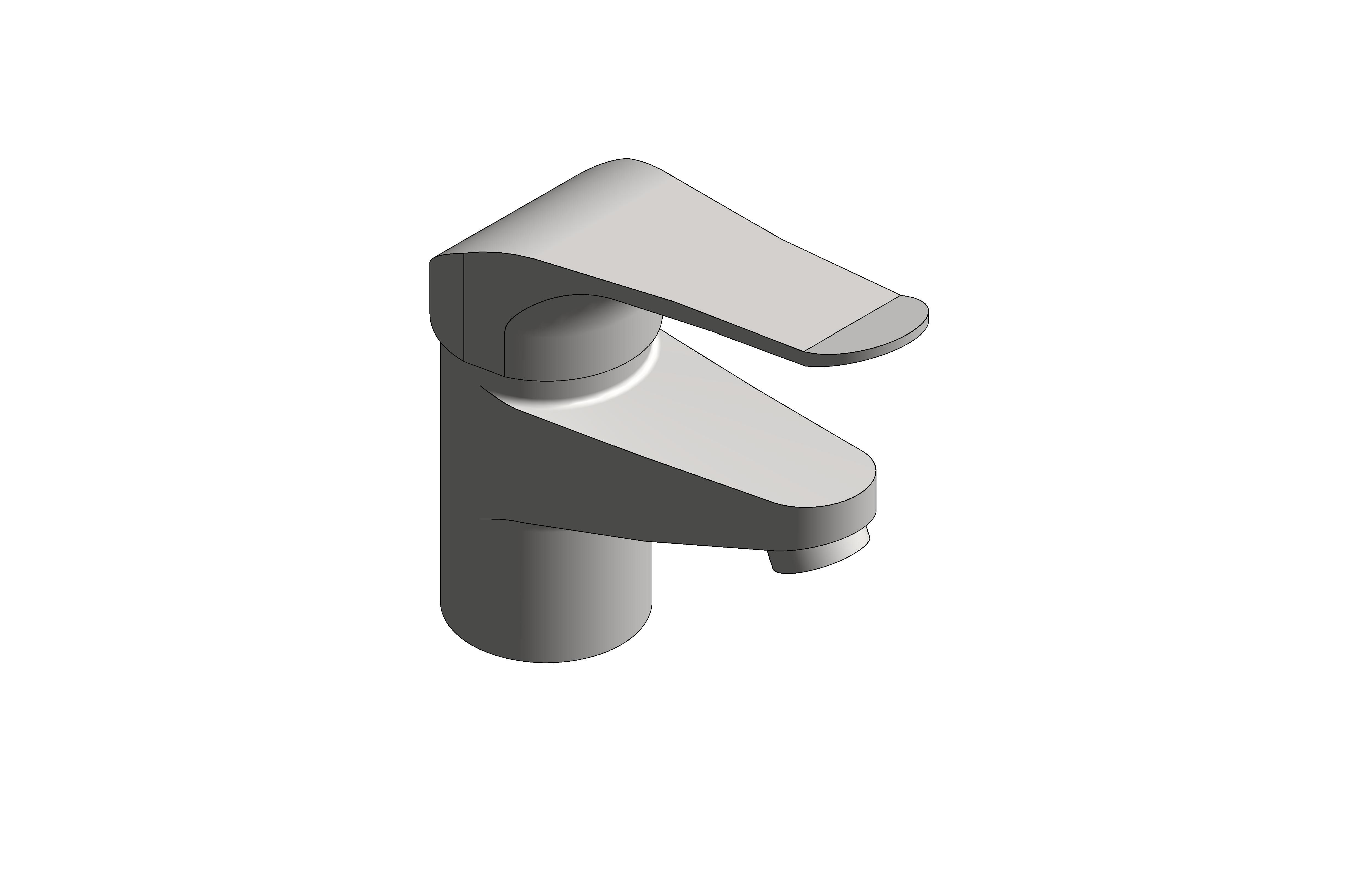 Product: EUROECO SPECIAL Single-Lever Basin Mixer 1/2″ (32762000)