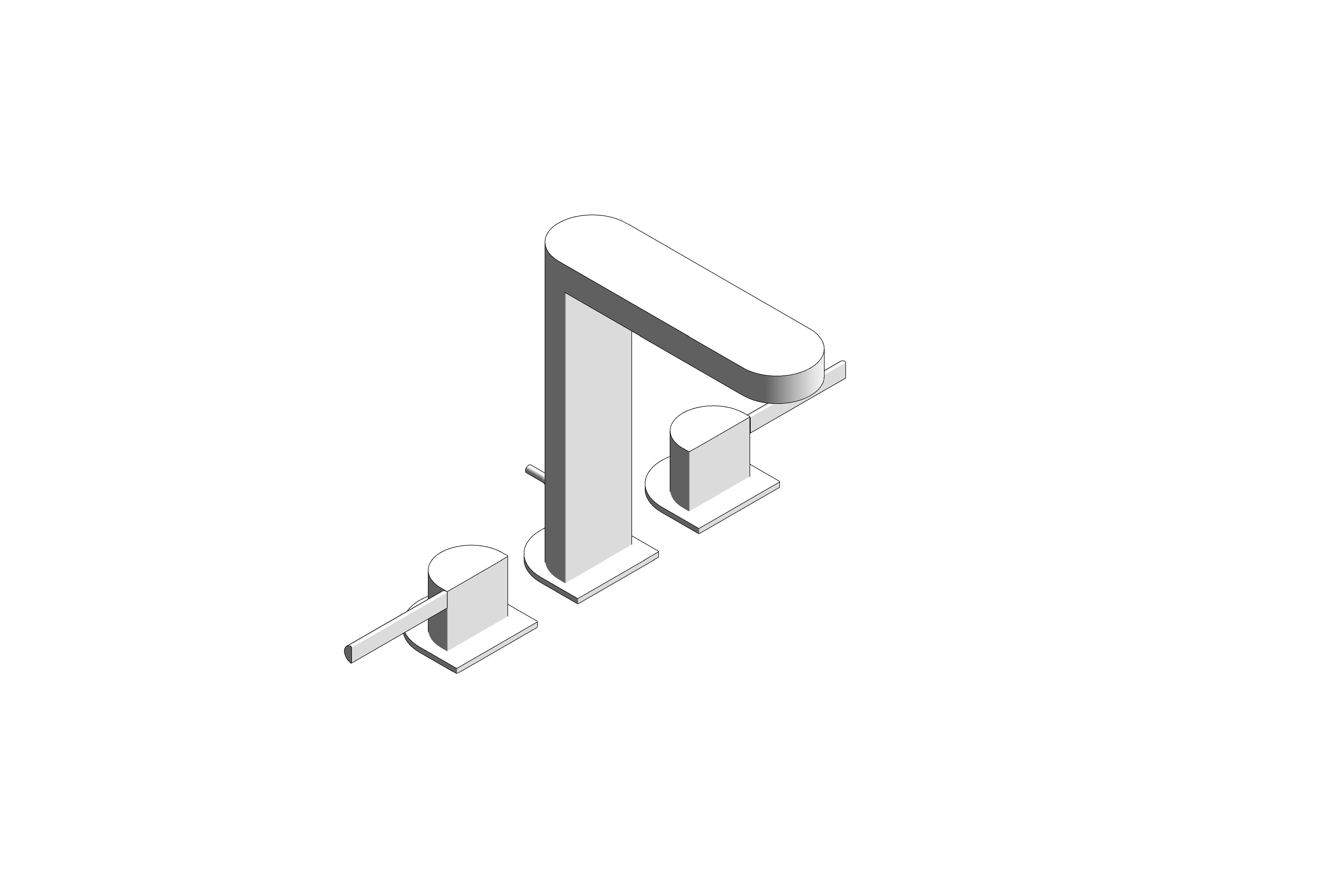 Product: Grohe Plus Three-Hole Basin Mixer 1/2“ M-Size - 20301003
