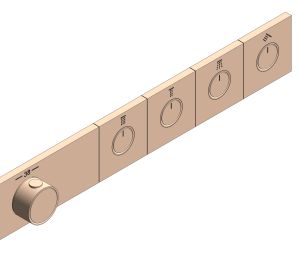 Product: GROTHERM AQUA TILES Thermostat (106867DL00)