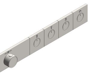 Product: GROTHERM AQUA TILES Thermostat (106867MS00)