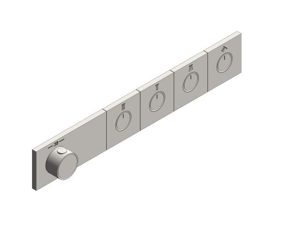 Product: GROTHERM AQUA TILES Thermostat (106867MS00)