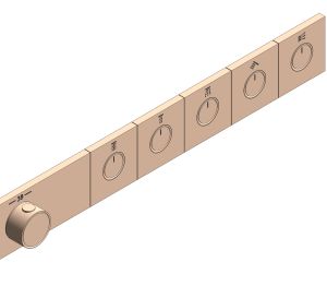Product: GROTHERM AQUA TILES Thermostat (106868DA00)
