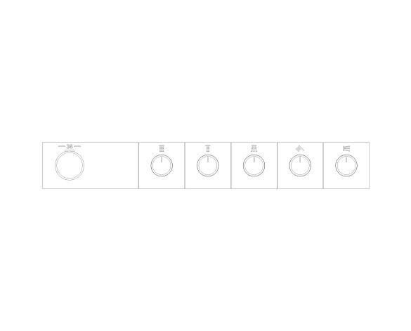 Product: GROTHERM AQUA TILES Thermostat (106868DA00)