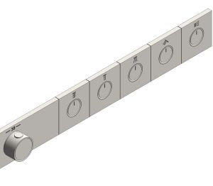 Product: GROTHERM AQUA TILES Thermostat (106868DC00)