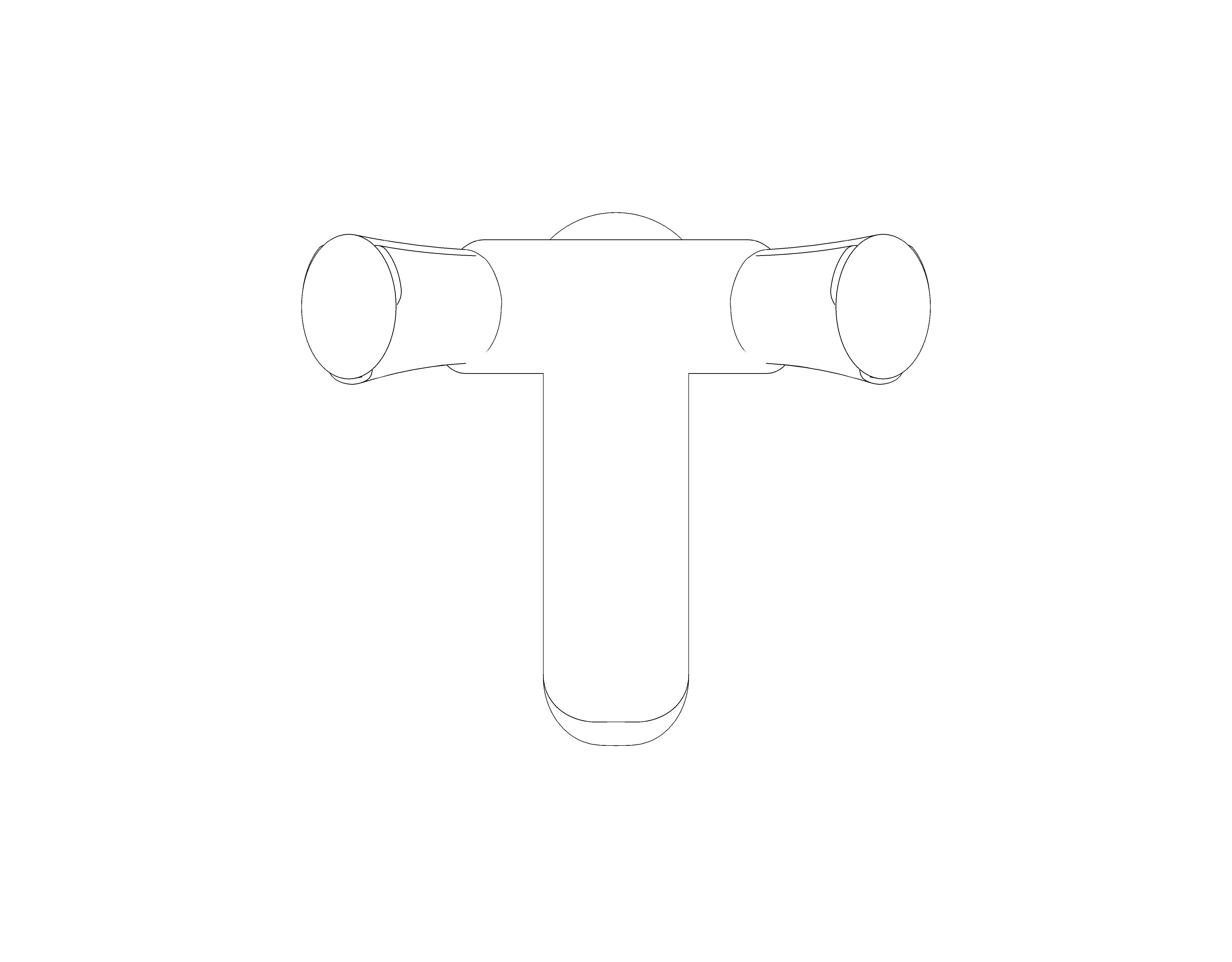 bimstore plan image of the Grohe Costa L - Basin mixer 1/2″ - 21100001