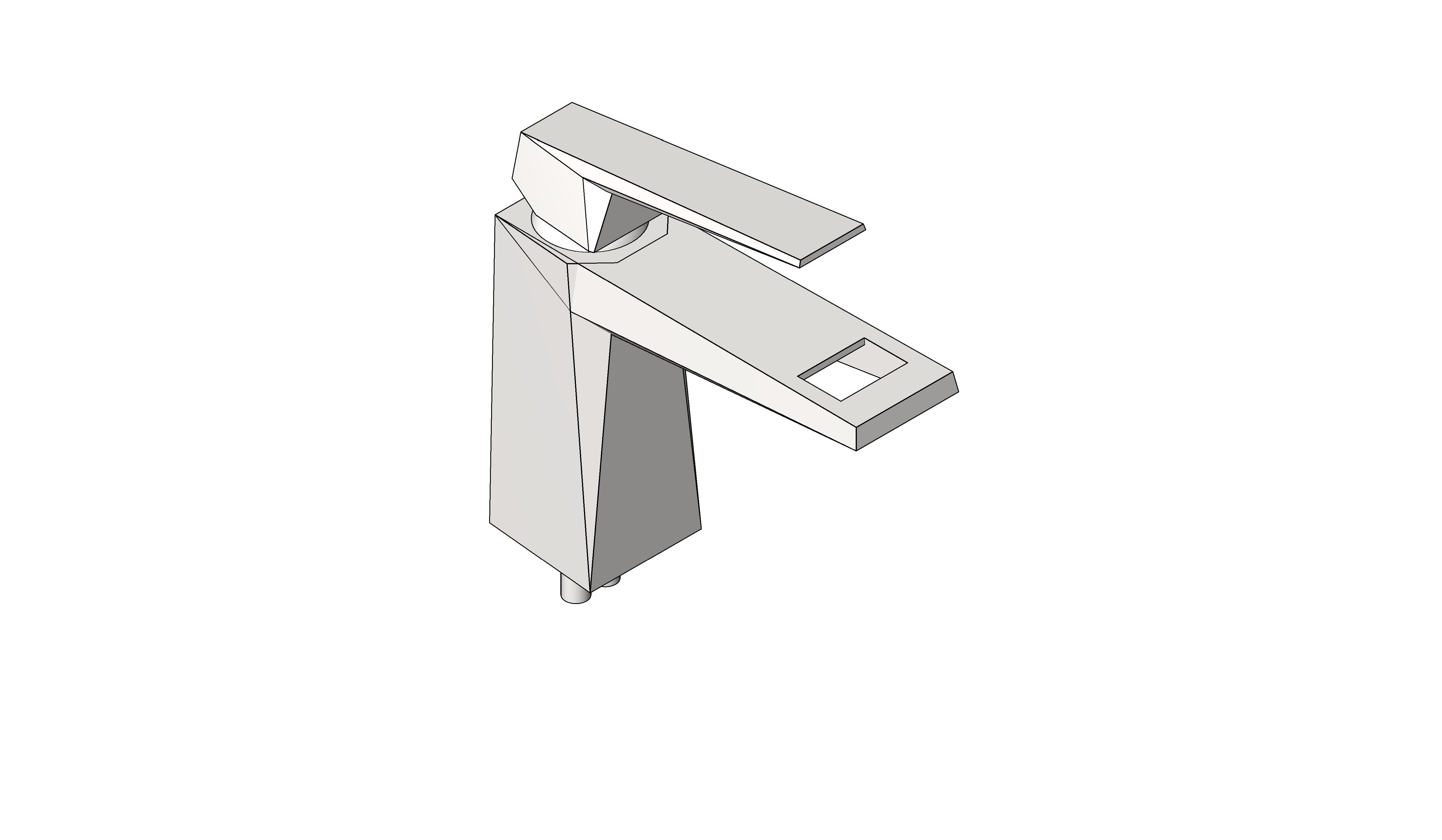 Product: ALLURE BRILLIANT Basin Mixer (24343000)