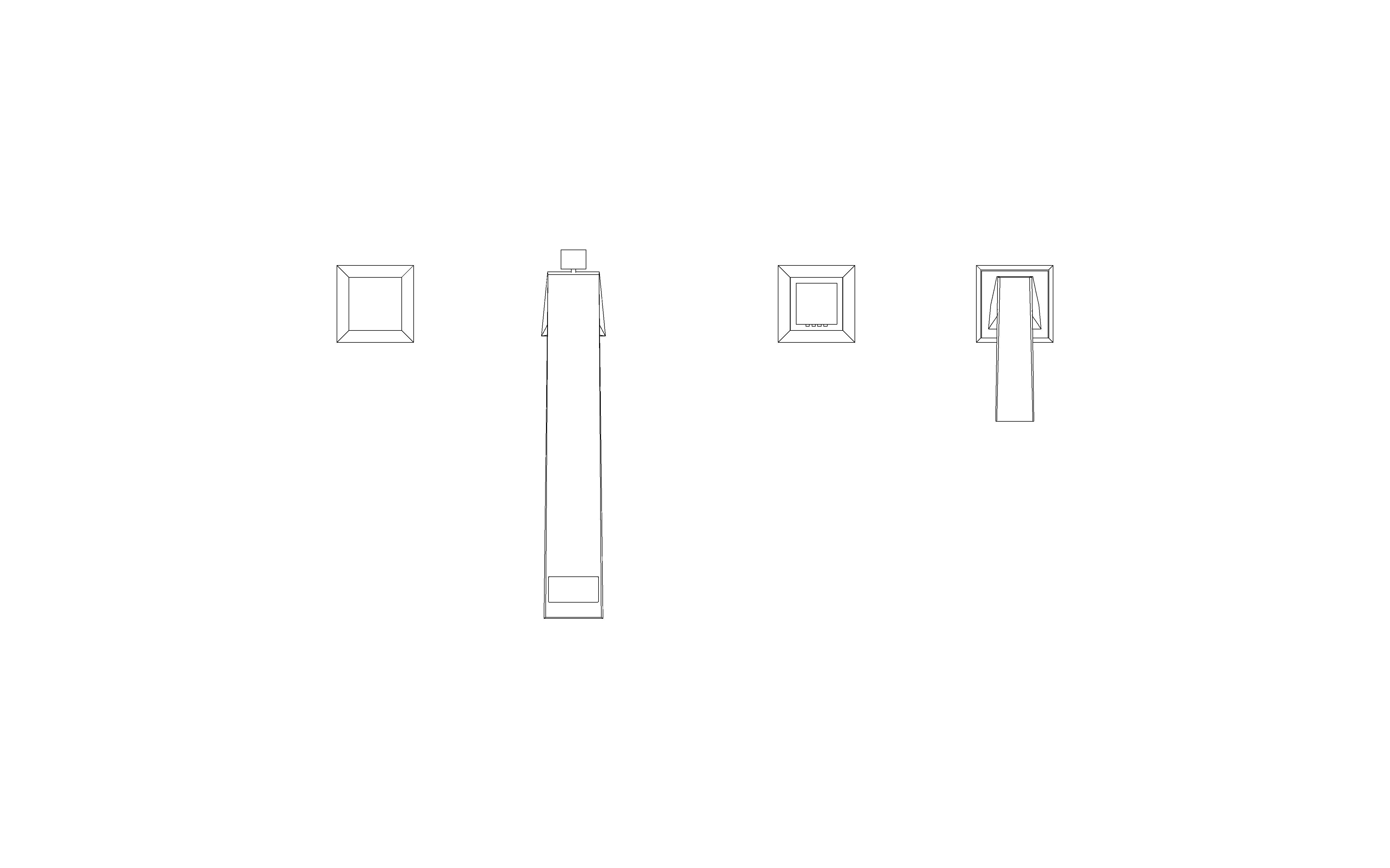 Product: ALLURE BRILLIANT 4-hole single-lever bath combination (29405000)