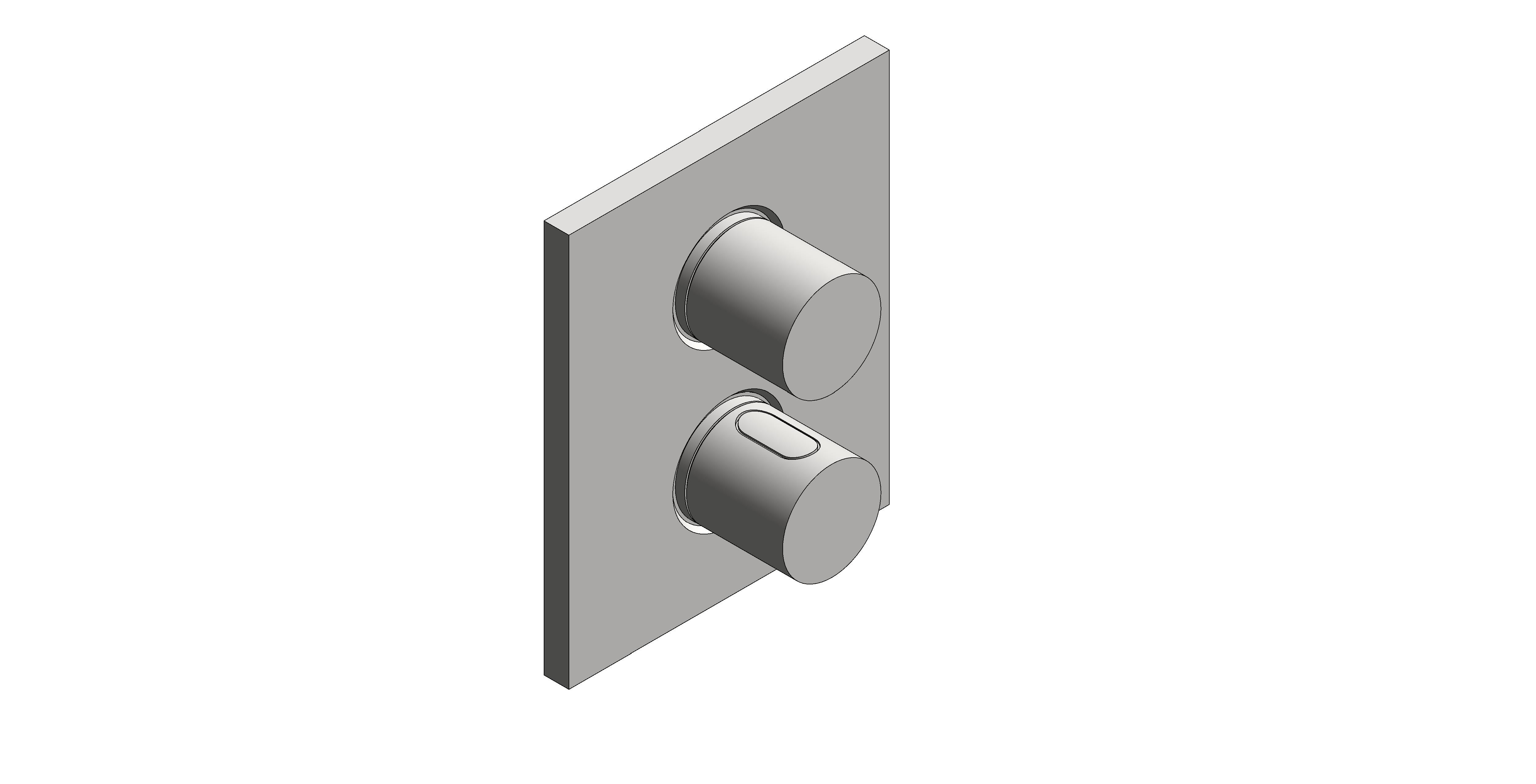 Product: GROHTHERM F Thermostatic Trim with integrated 2-way diverter (100752MS00)