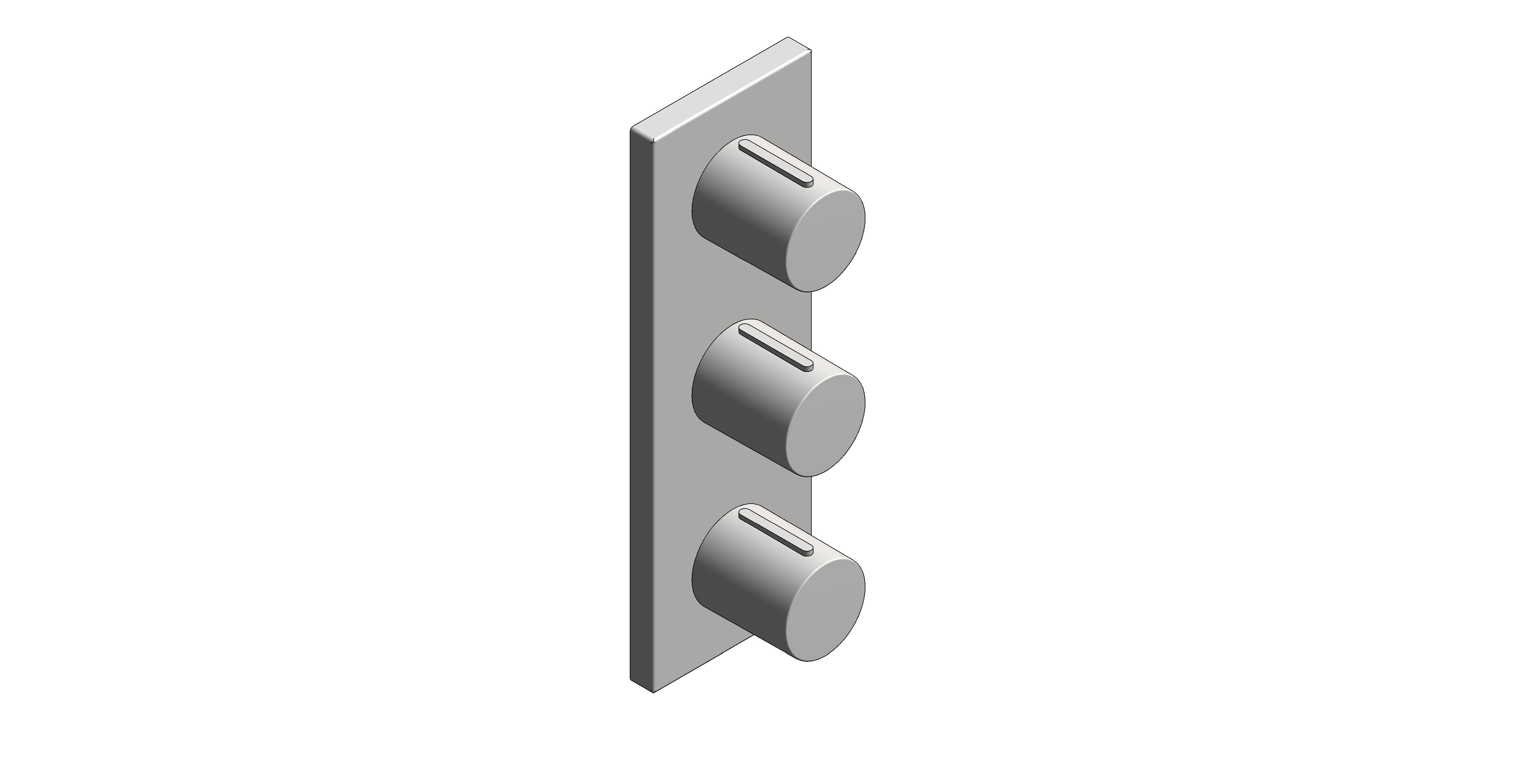 Product: GROHTHERM F Triple volume control trim (100755MS00)