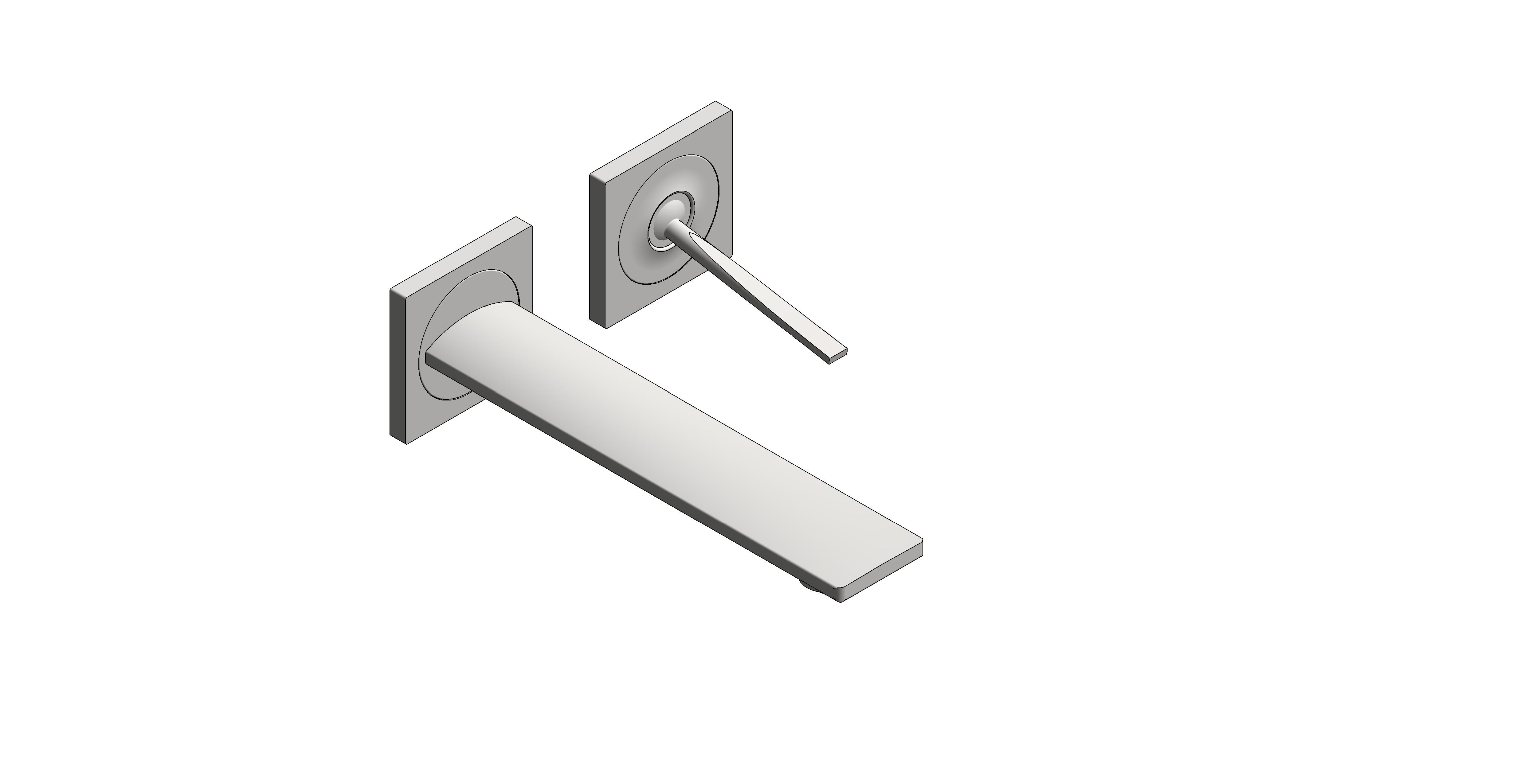 Product: ALLURE Thermostat for concealed installation with 2-way diverter hand shower/bath filler (19446MS2)