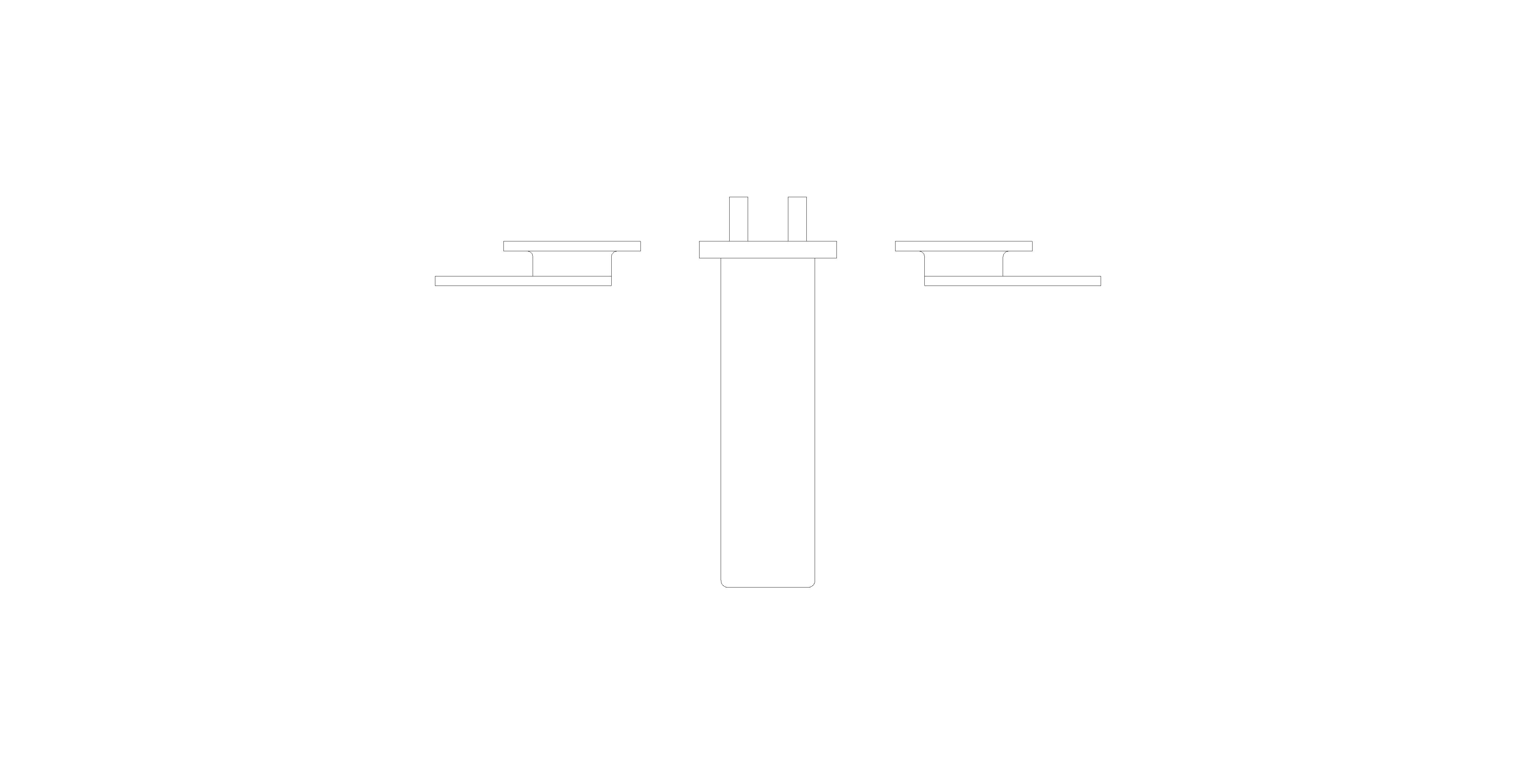 Product: ALLURE Three-hole basin mixer 1/2″ S-Size (20189MS2)