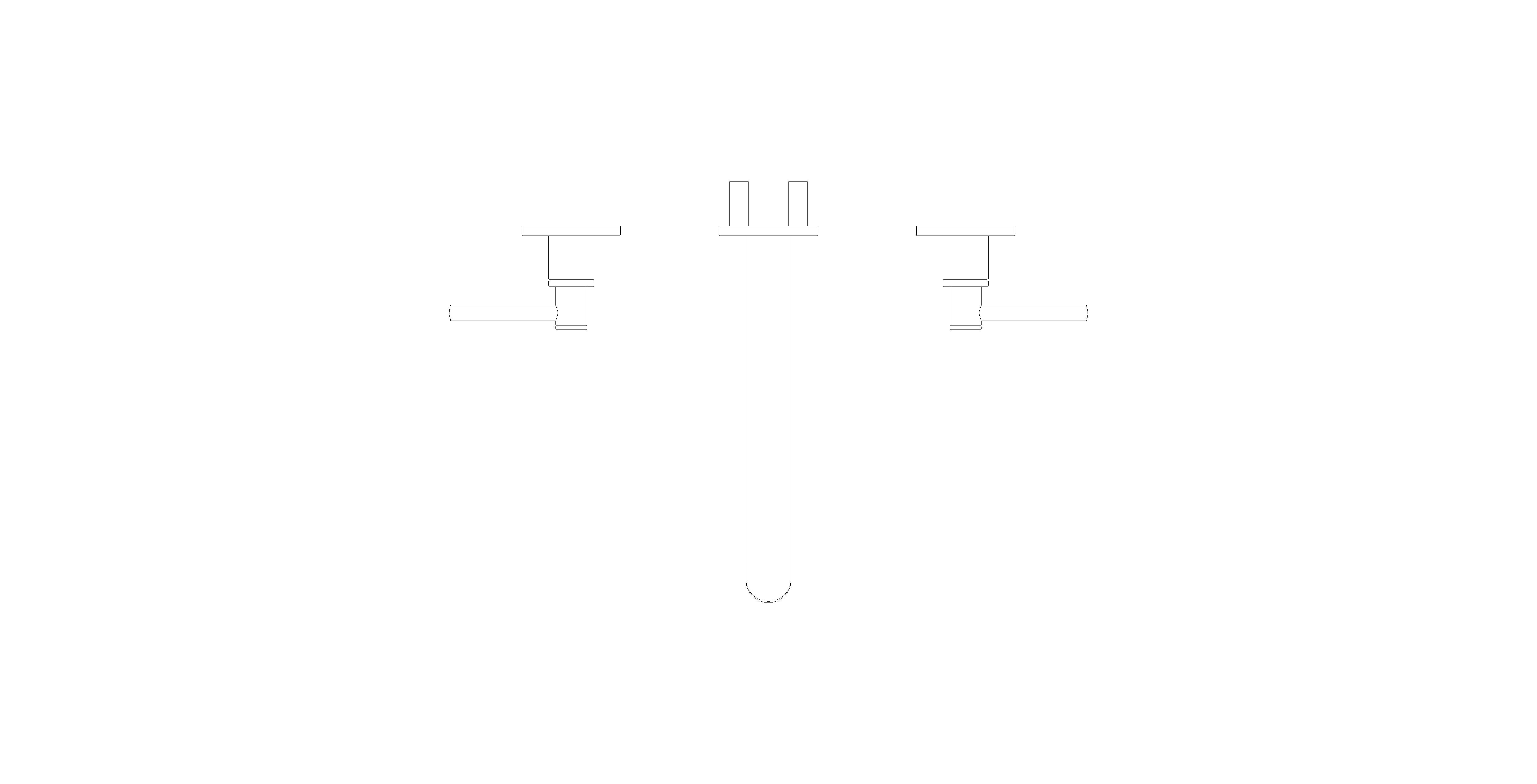 Product: ATRIO Three-hole basin mixer 1/2″ M-Size (20662MS0)