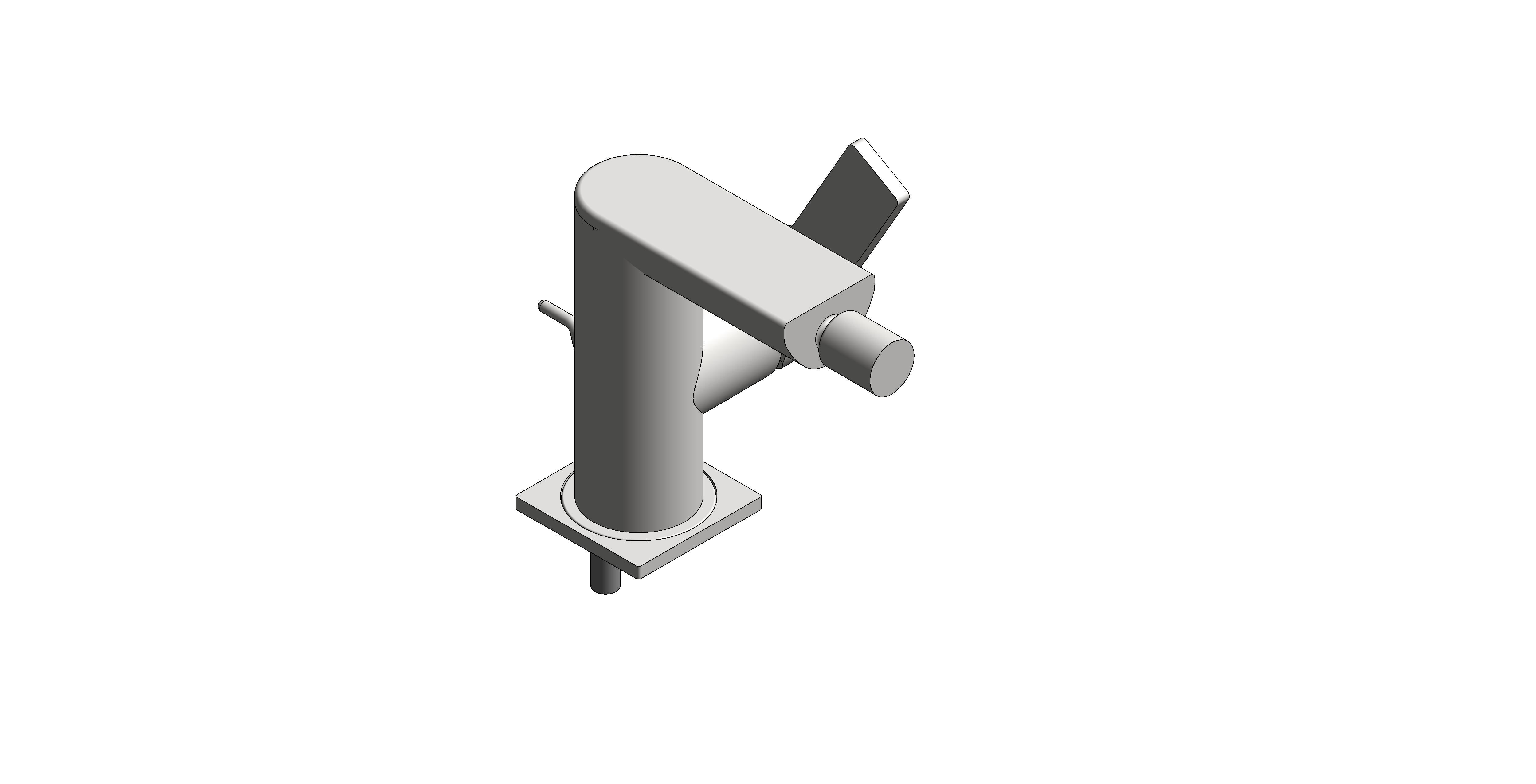 Product: ALLURE Bidet mixer 1/2″ (24160MS1)