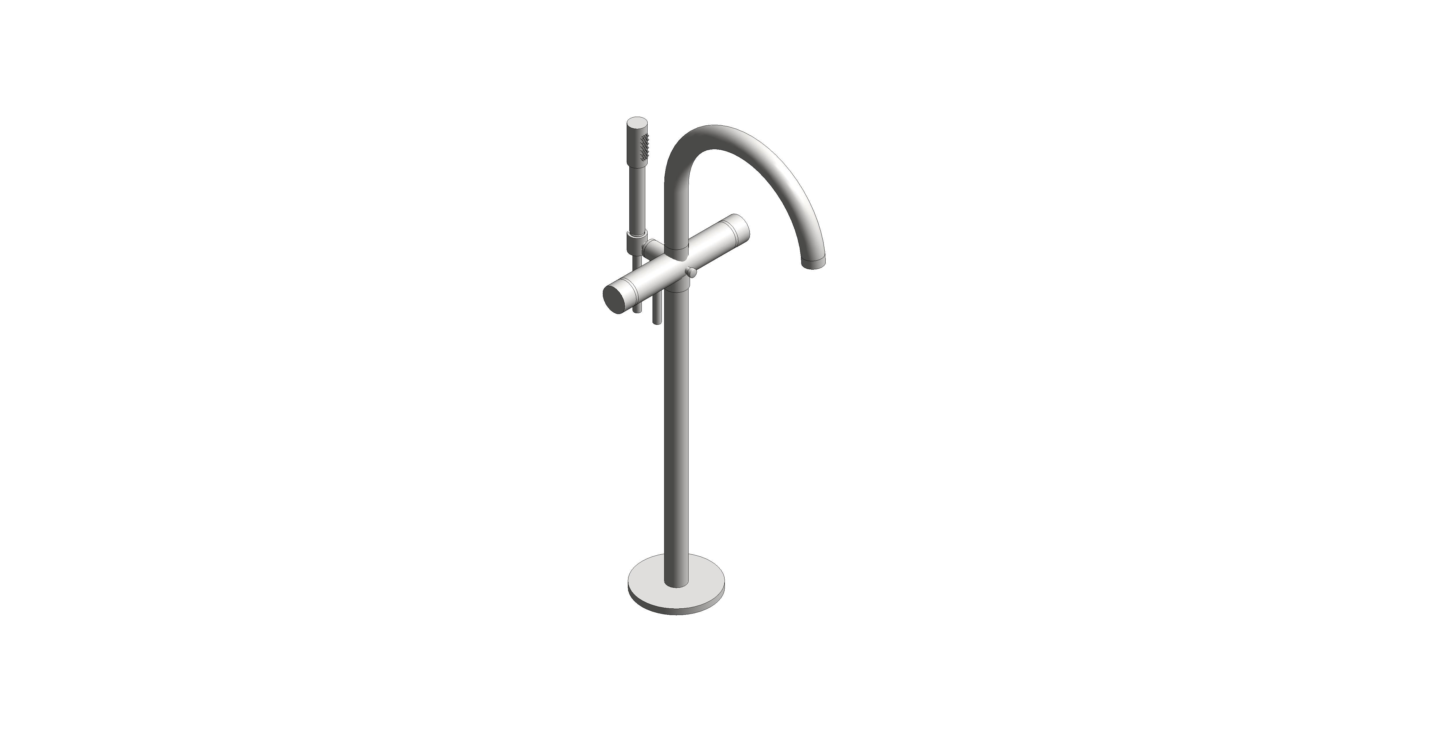 Product: ATRIO PRIVATE COLLECTION Bath / shower mixer 1/2″ (25229MS0)