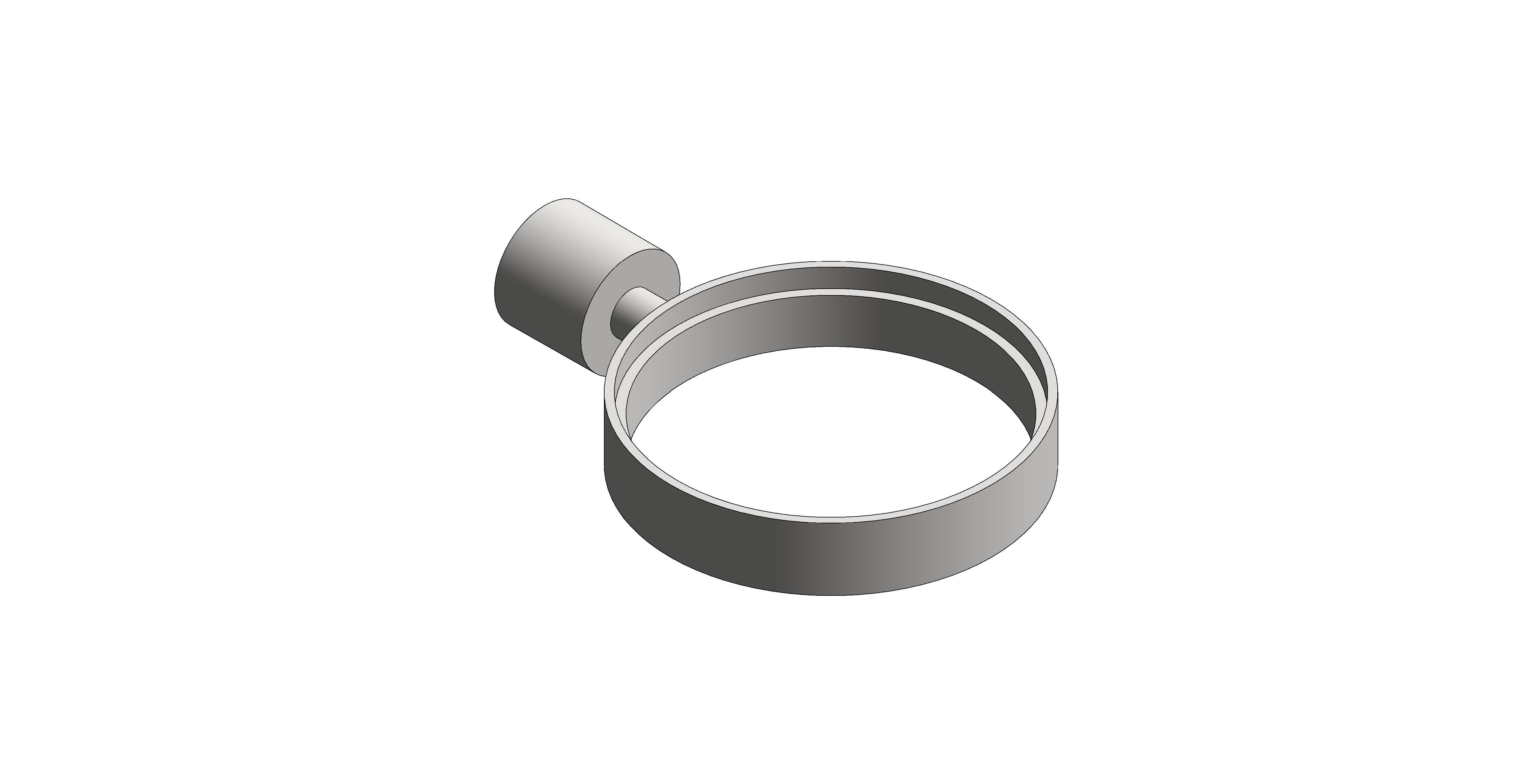 Product: ATRIO Glass/soap dish holder (40885MS0)