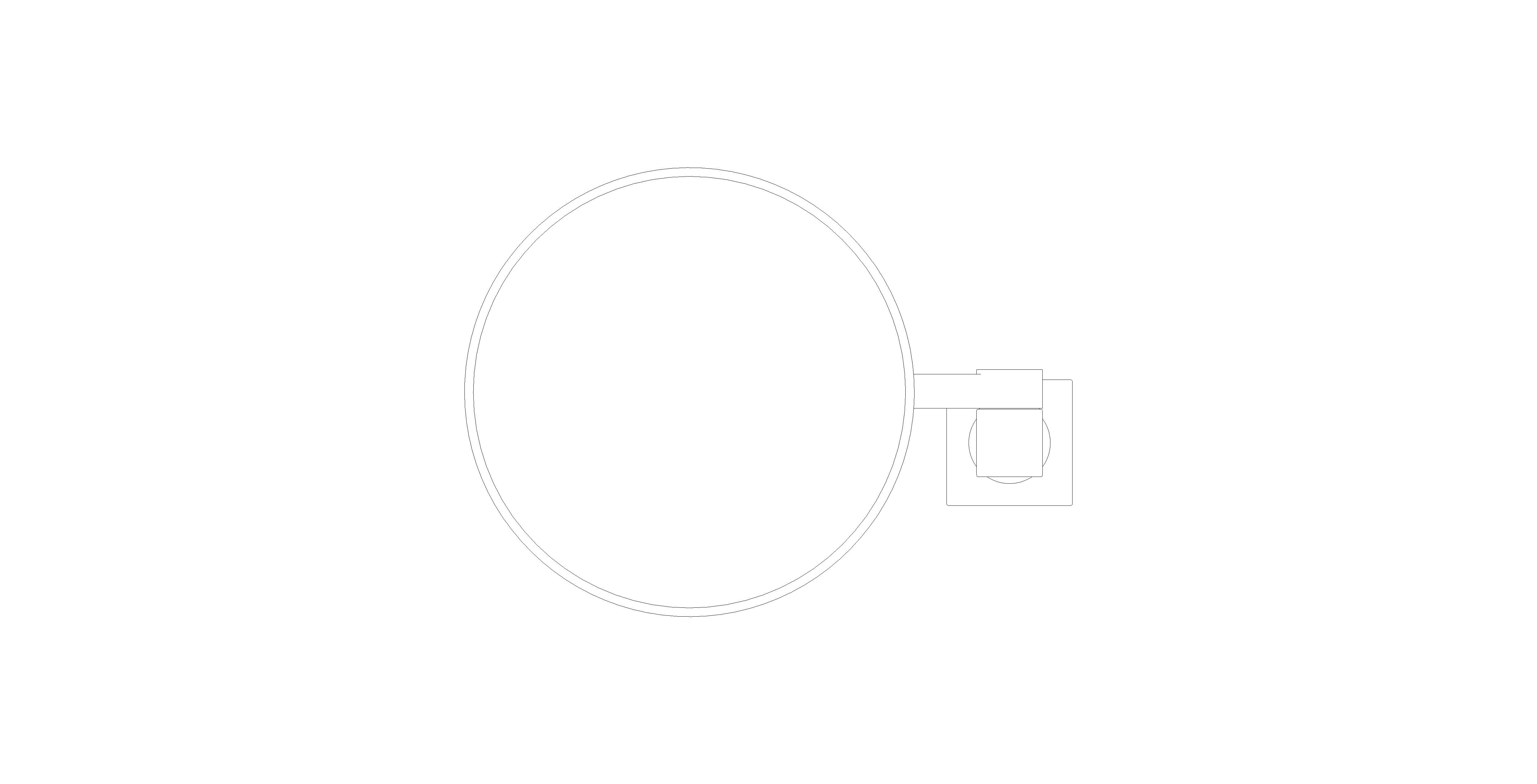 Product: ALLURE Beauty / shaving mirror (40967MS1)