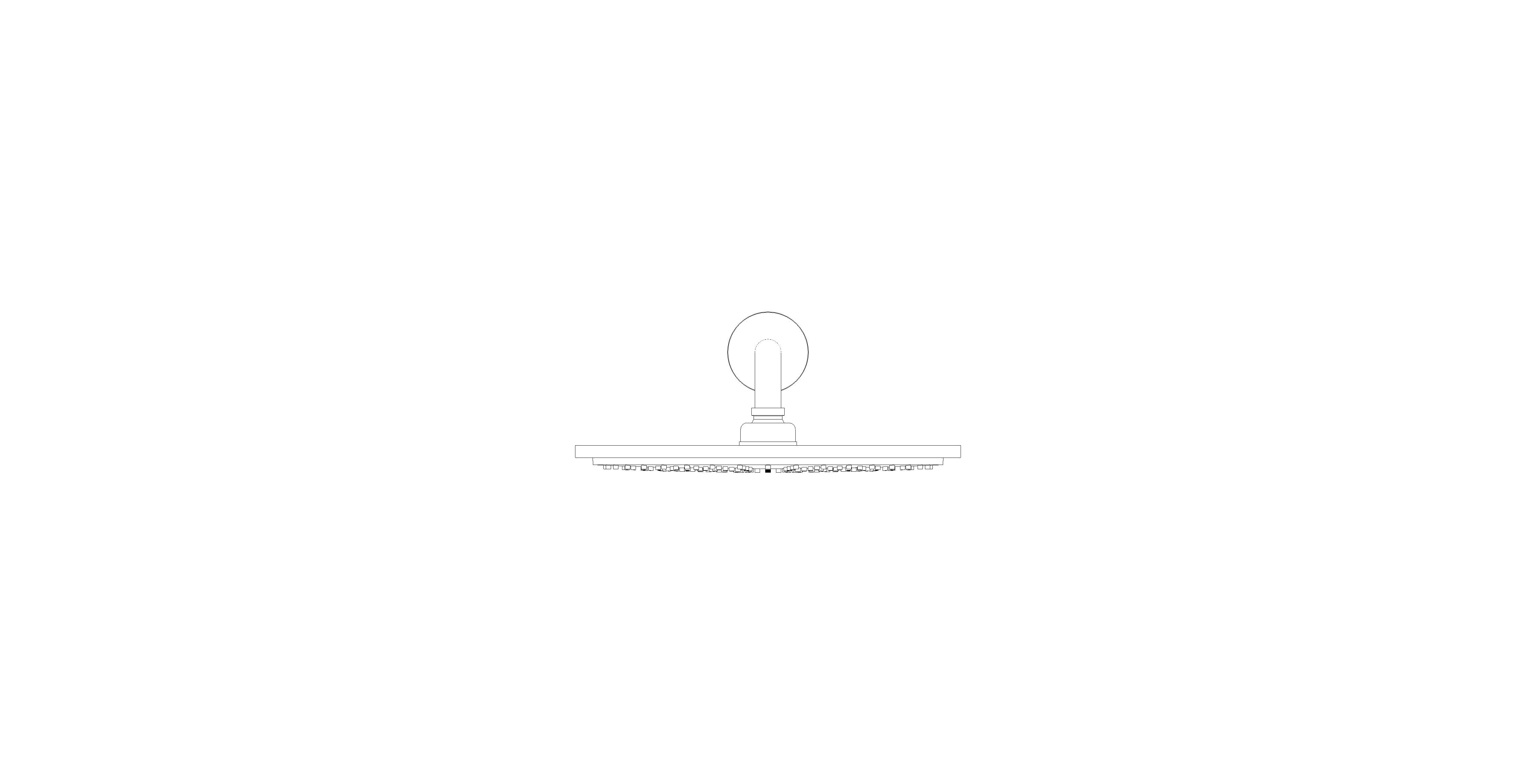 Product: RAINSHOWER COSMOPOLITAN 310 Head shower set 380 mm, 1 spray (100738MS00)