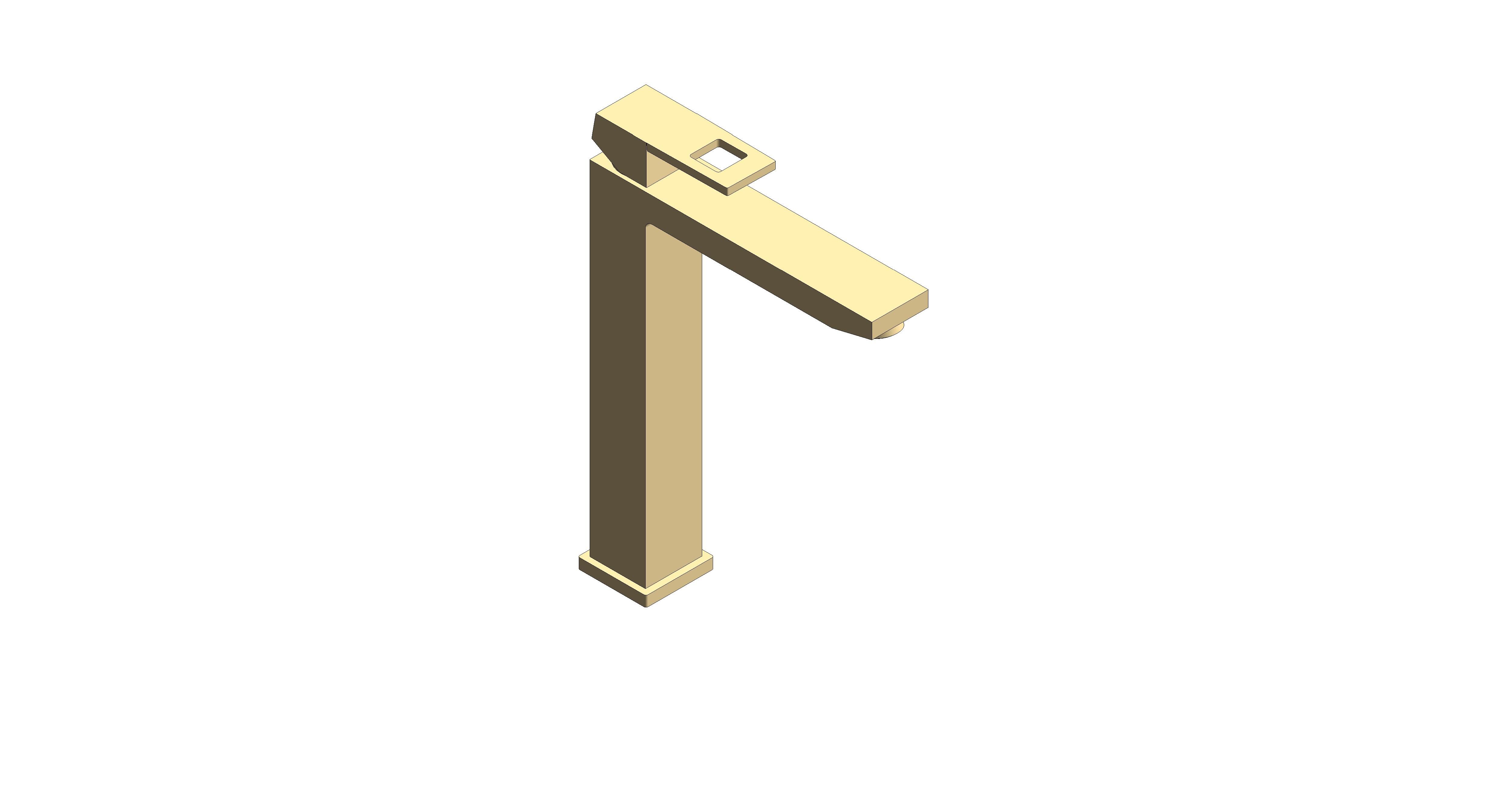 Product: EUROCUBE Basin Mixer (23406GLC)