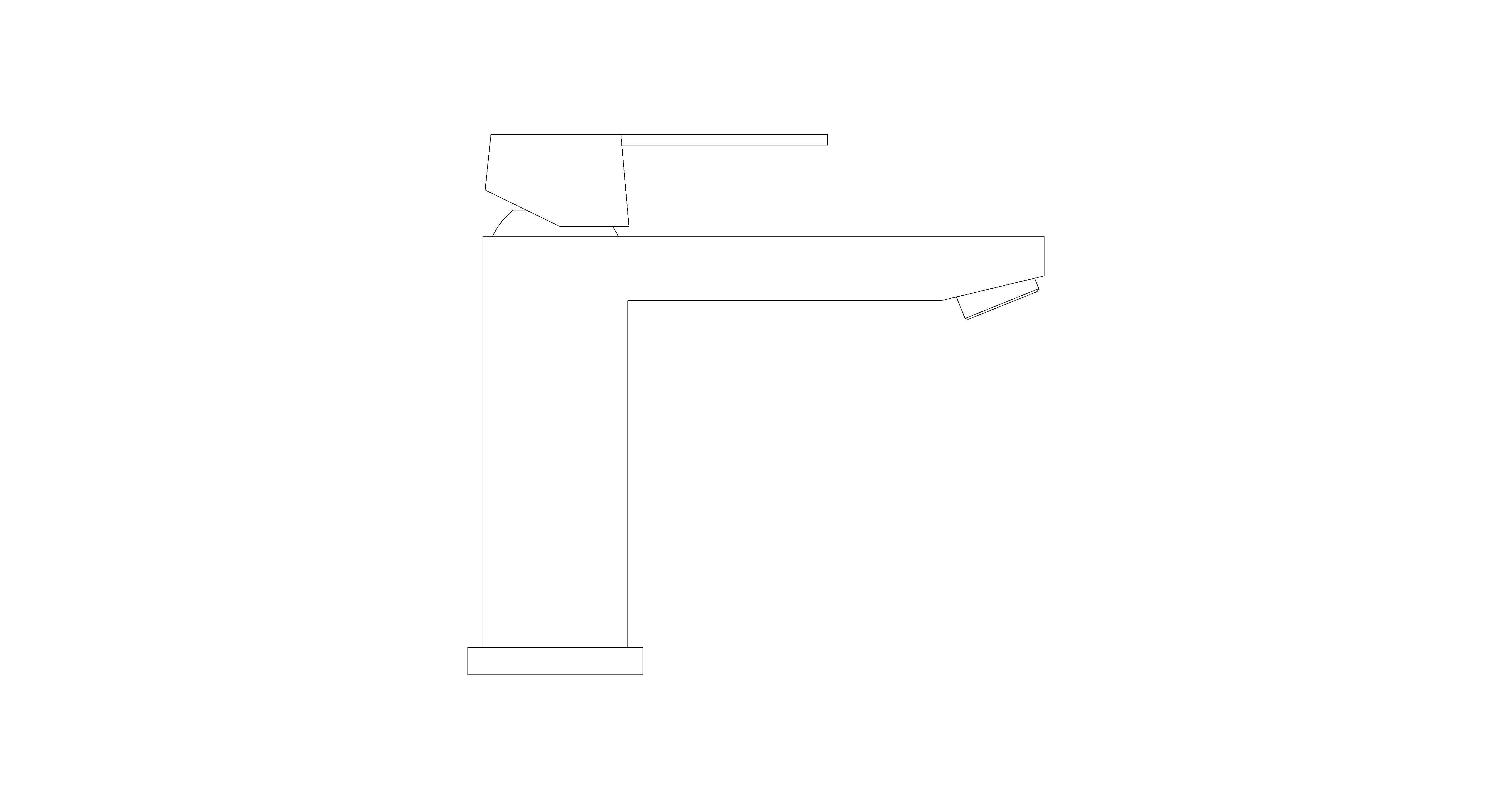 Product: EUROCUBE Basin Mixer 1/2″ M-Size (23445ALC)