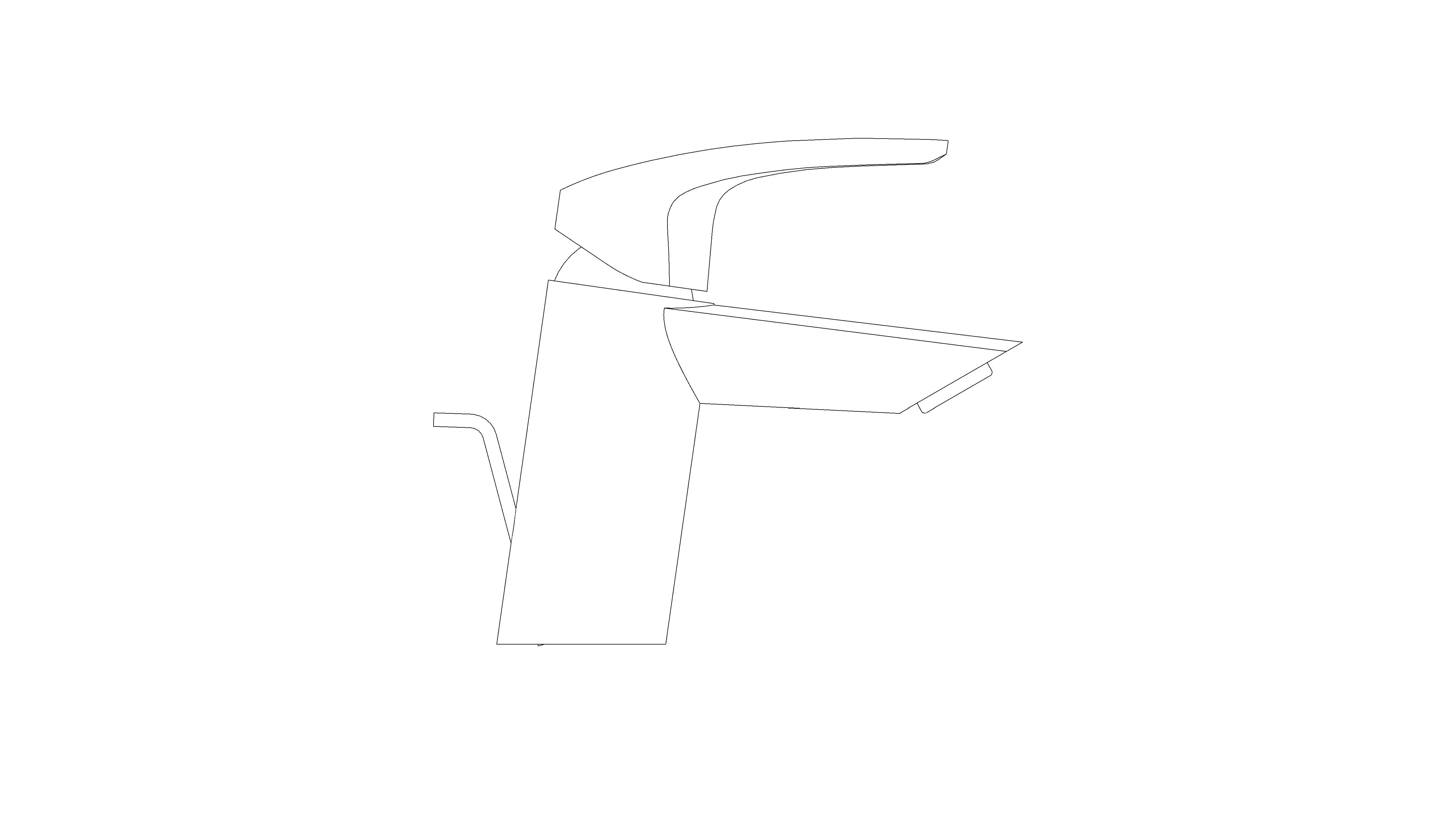 Product: Eurosmart - Single-Lever Basin Mixer 1/2″ S-Size - 2396530F
