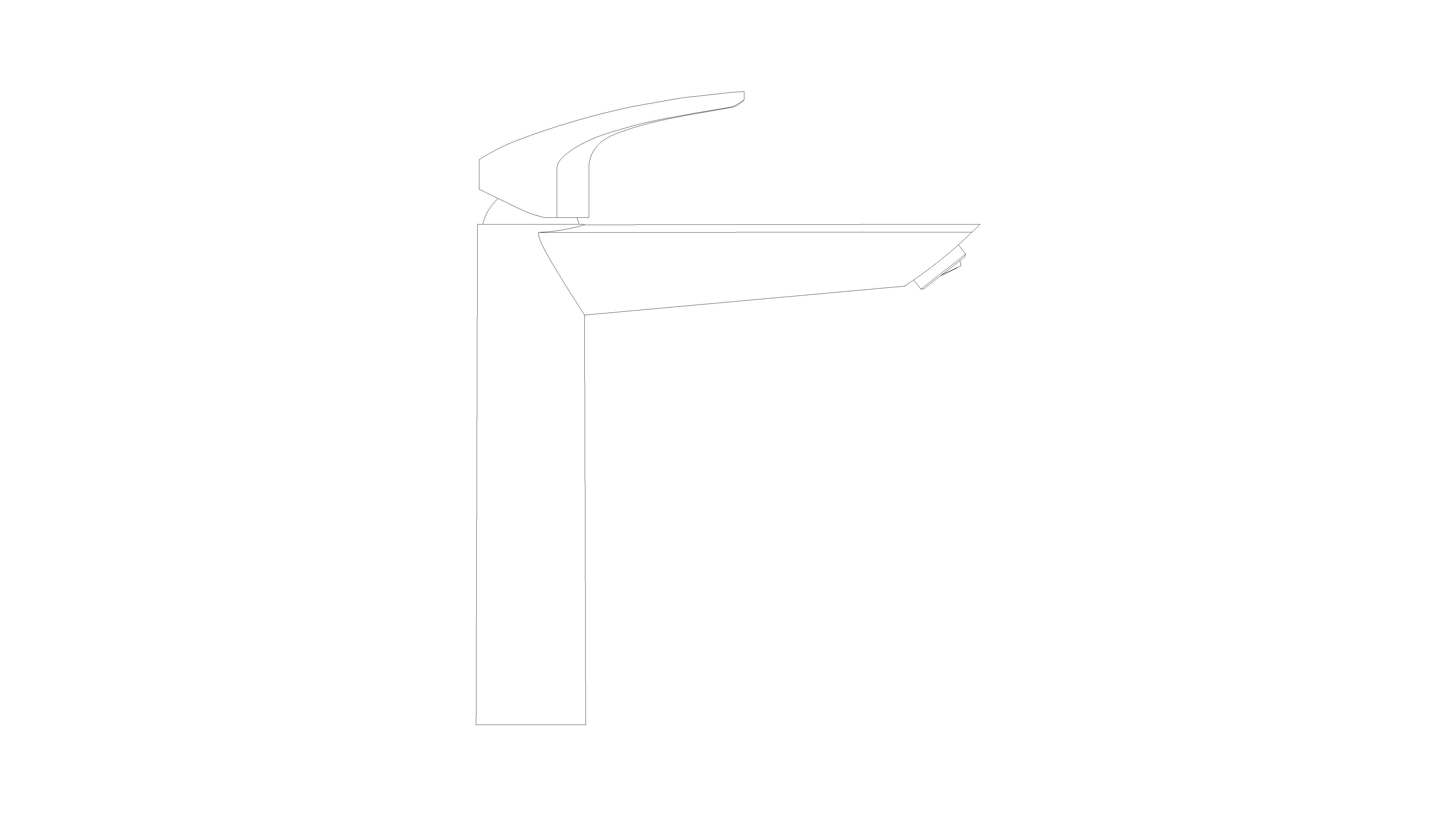 Product: Eurosmart - Single-Lever Basin Mixer 1/2″ Xl-Size - 23971003