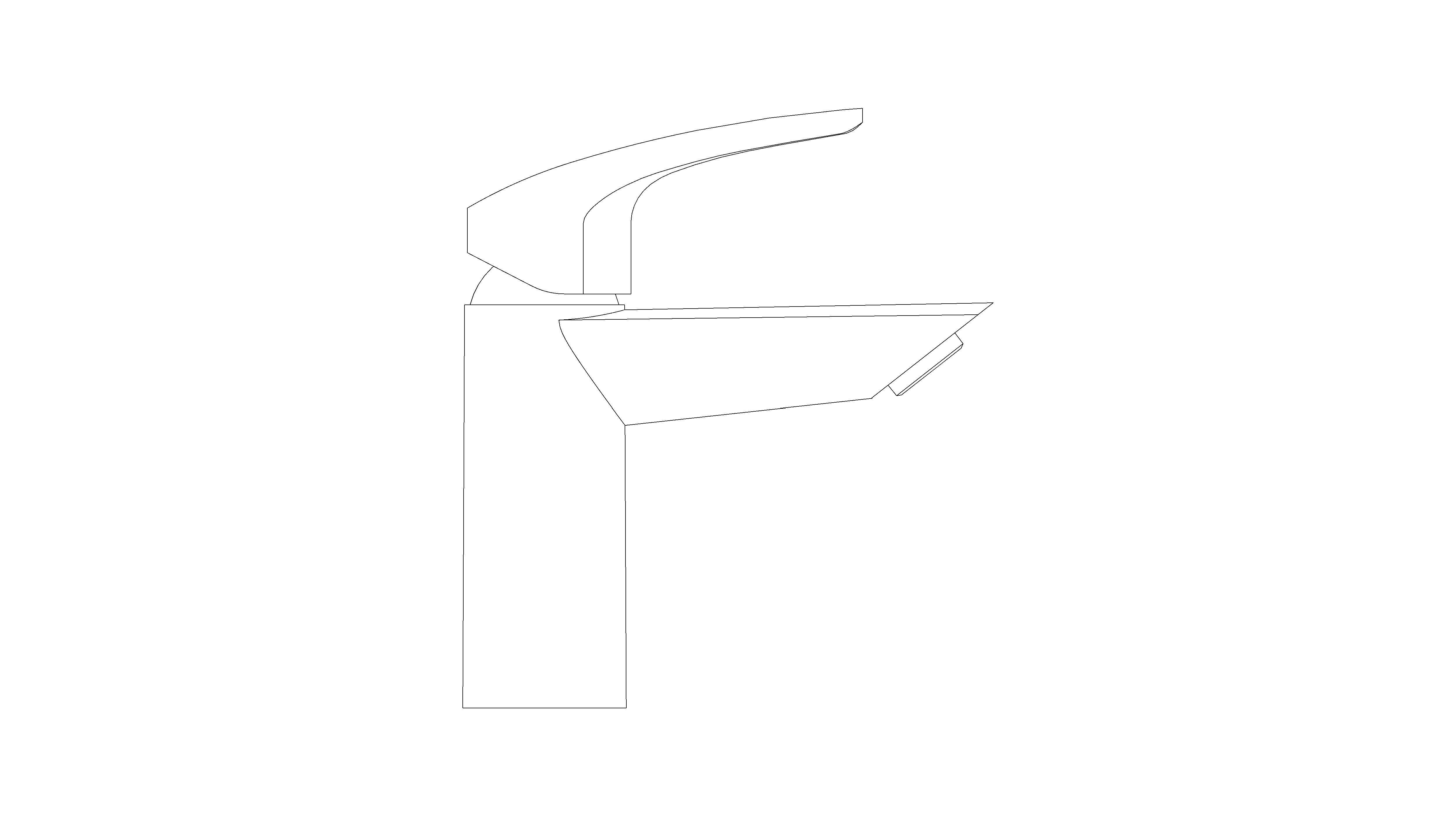 Product: Eurosmart - Single-Lever Basin Mixer 1/2″ S-Size - 23988003