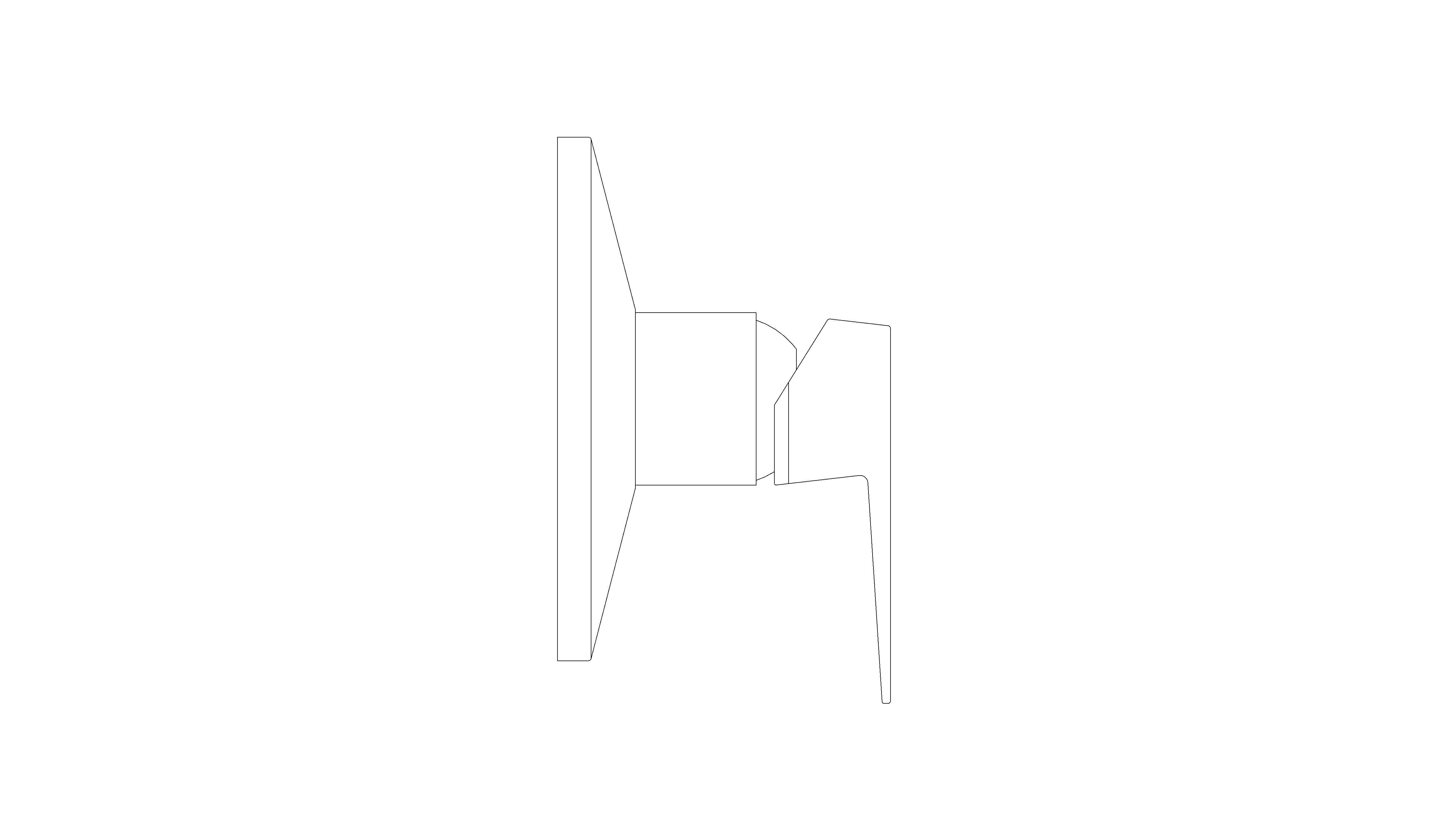 Product: ALLURE BRILLIANT Single-lever shower mixer trim (24277AL0)