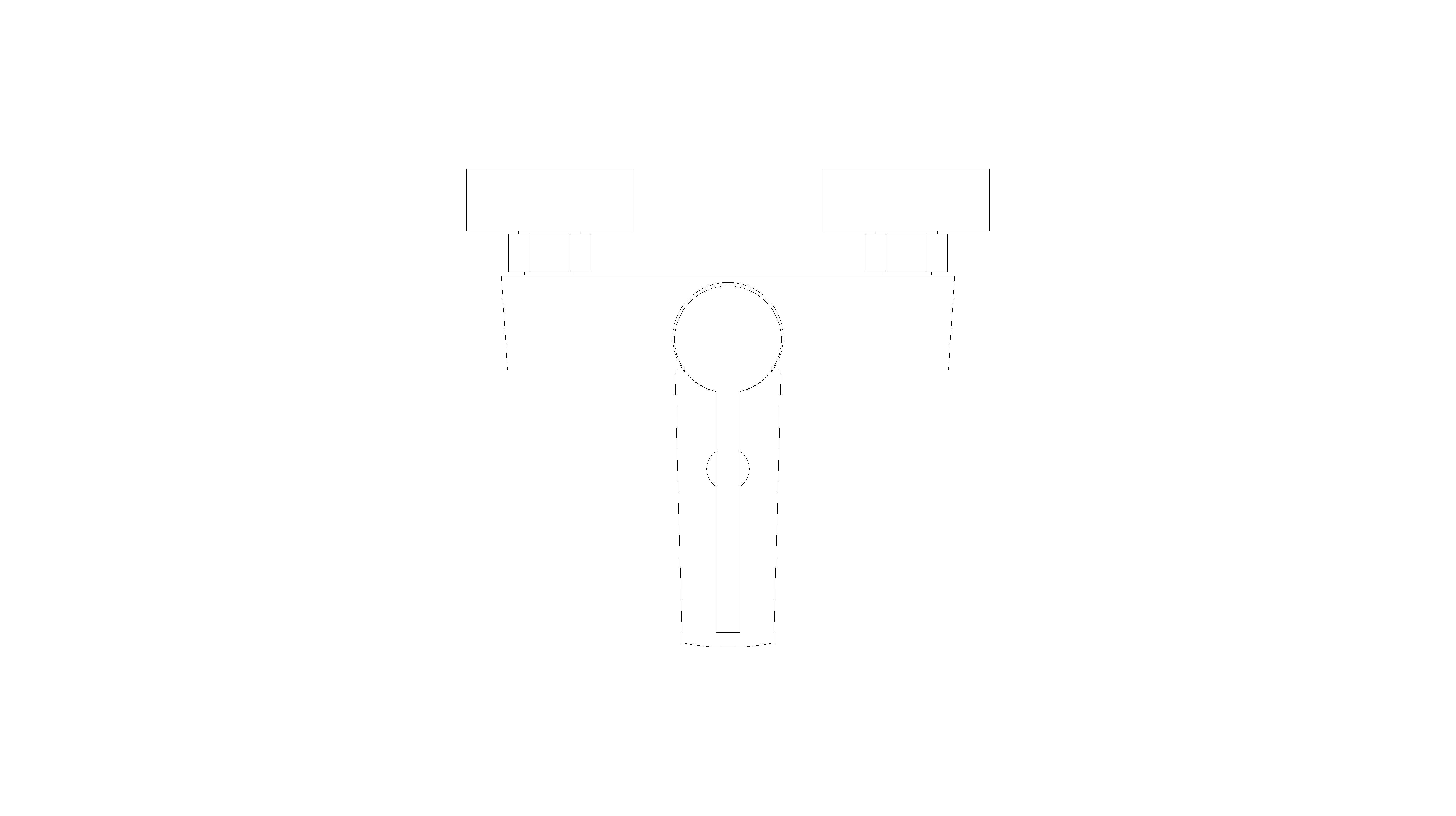Product: Eurosmart - Single-Lever Bath Mixer 1/2″ - 25243003