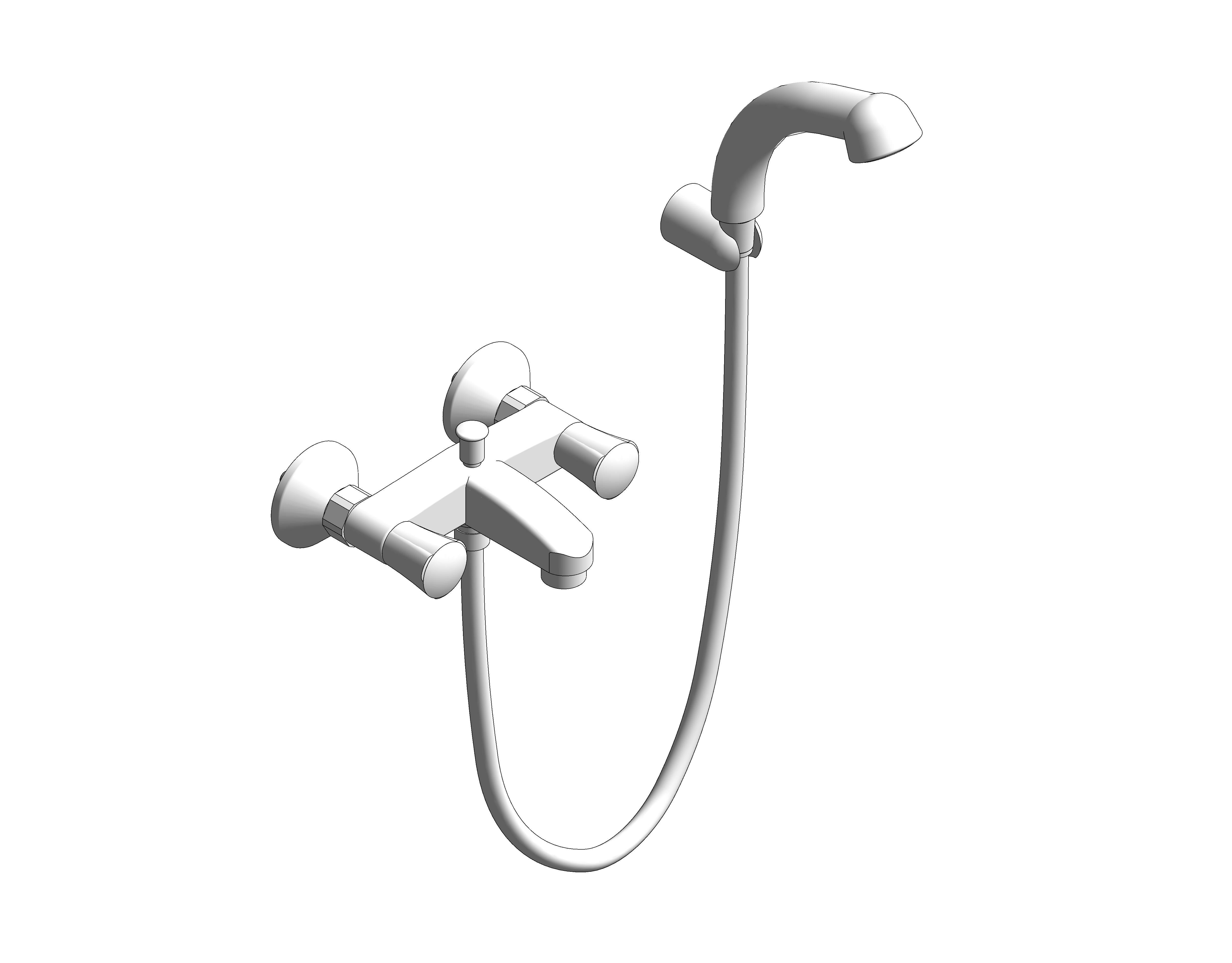 Product: Grohe Costa L - Bath / shower mixer 1/2″ - 25460001