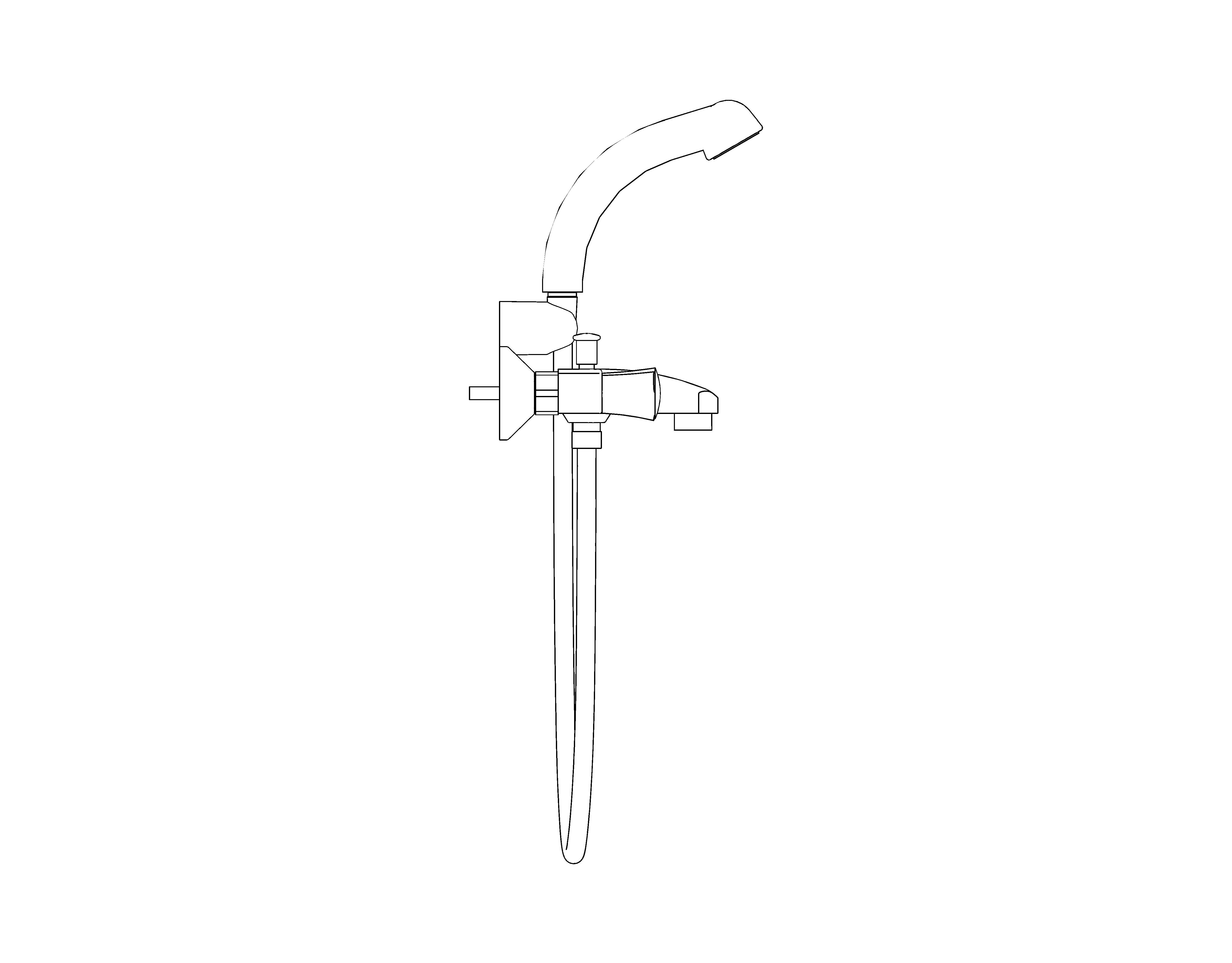 bimstore side image of the Grohe Costa L - Bath / shower mixer 1/2″ - 25460001