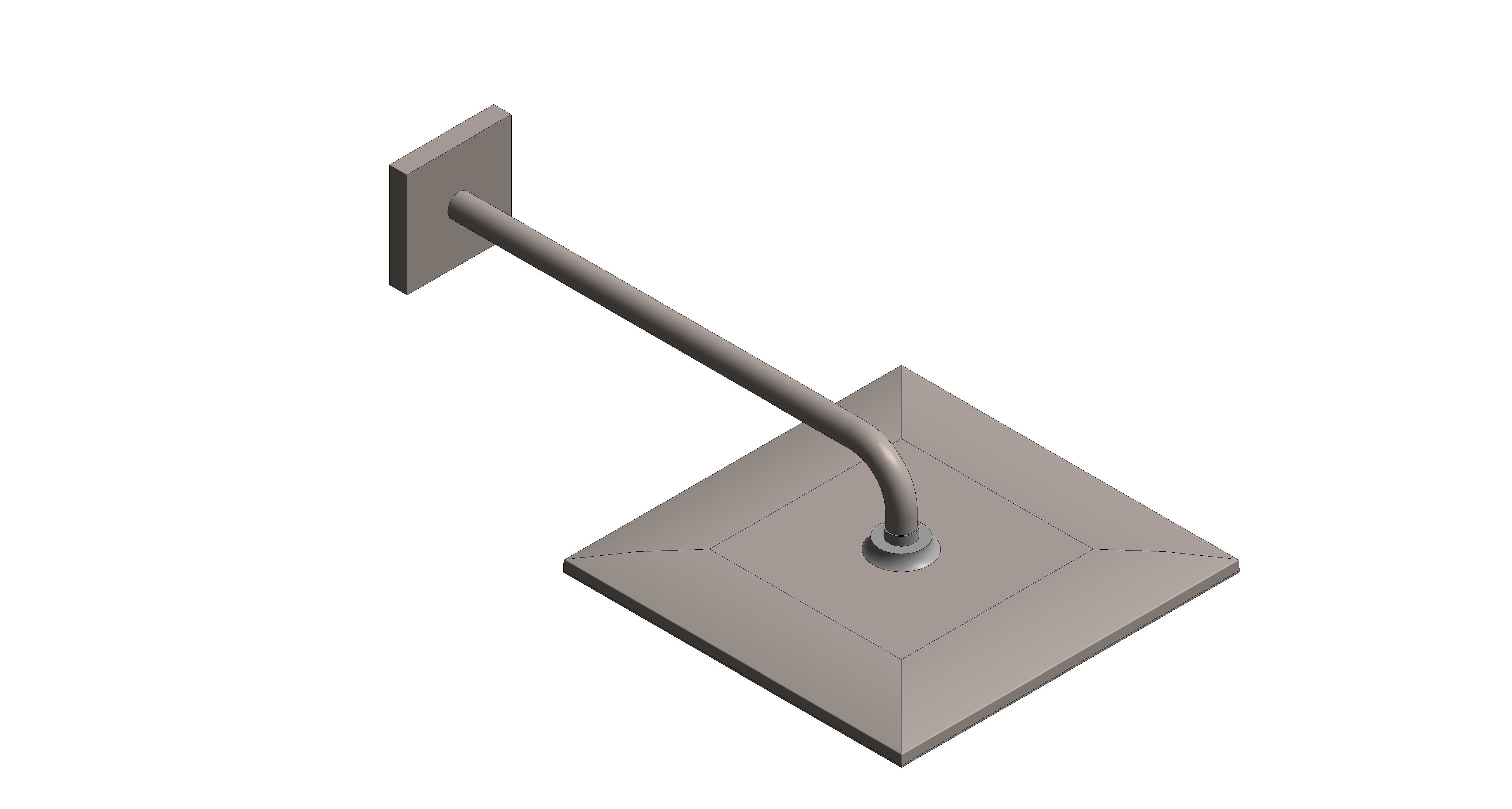 Product: RAINSHOWER Mono 310 Cube Head Shower Set 422 MM, 1 Spray (26564ALC)