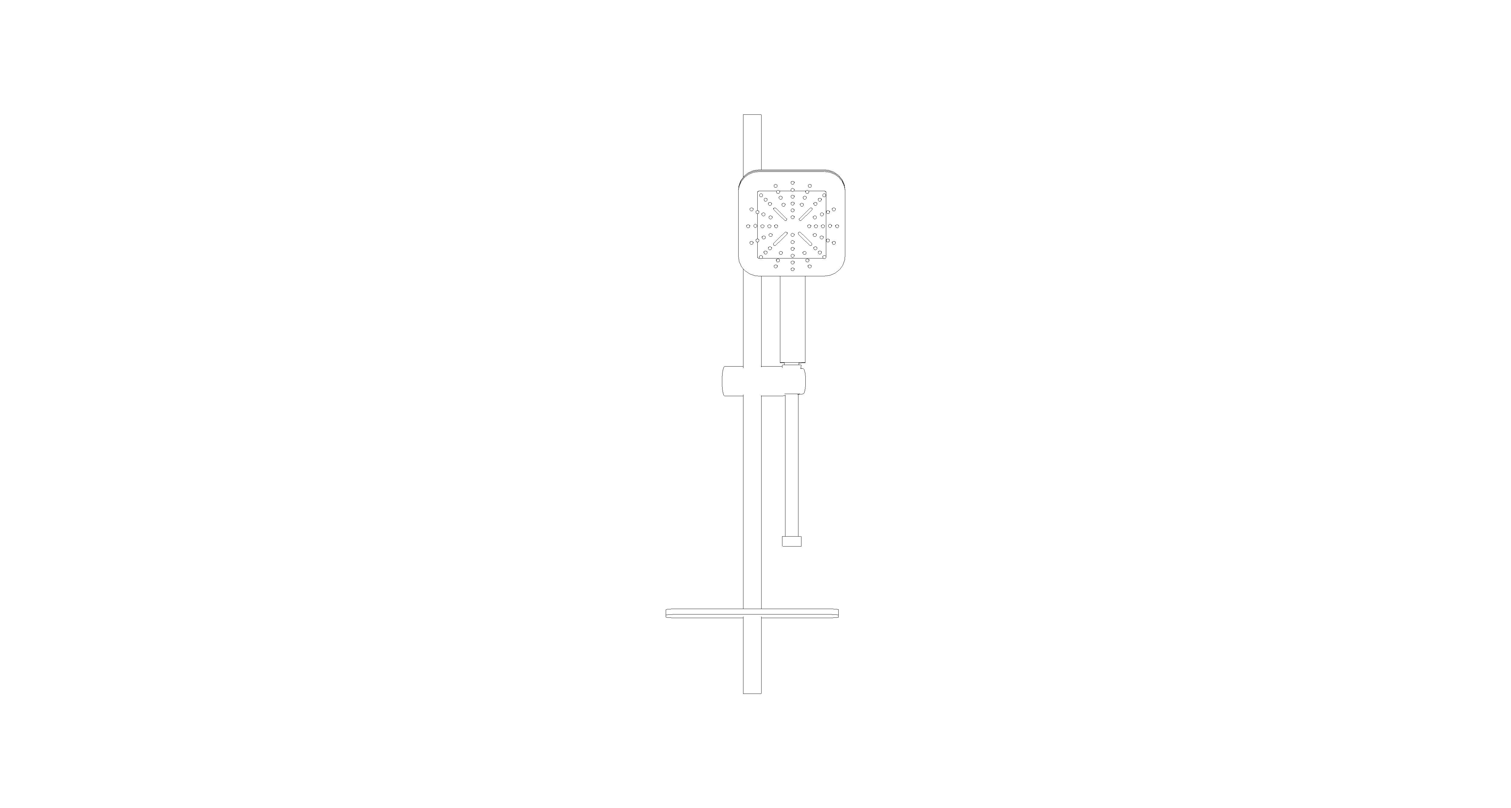 Product: RAINSHOWER SMARTACTIVE 130 Cube Shower Rail Set 3 Sprays (26584ALC)